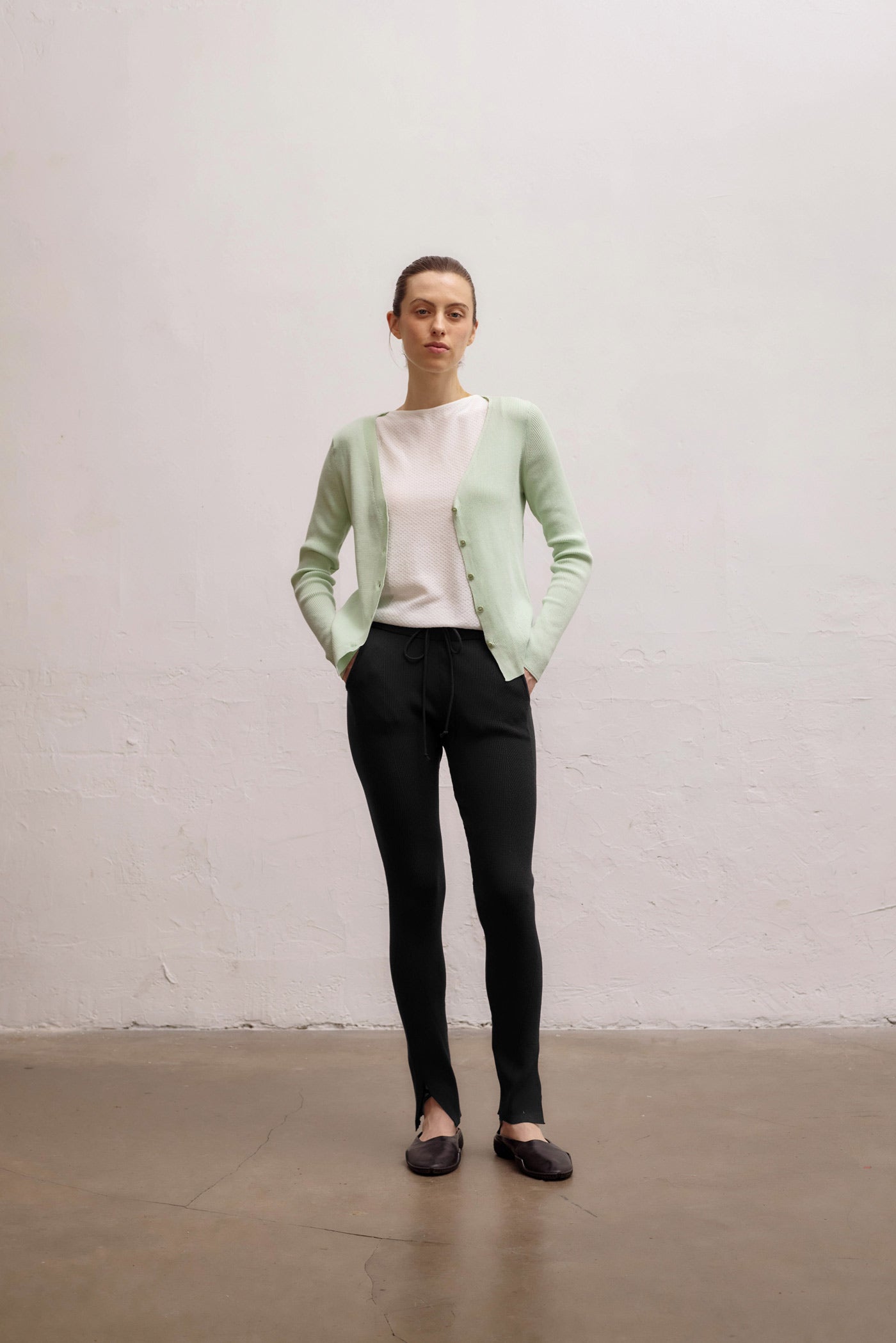 Angles Cardigan - Matcha