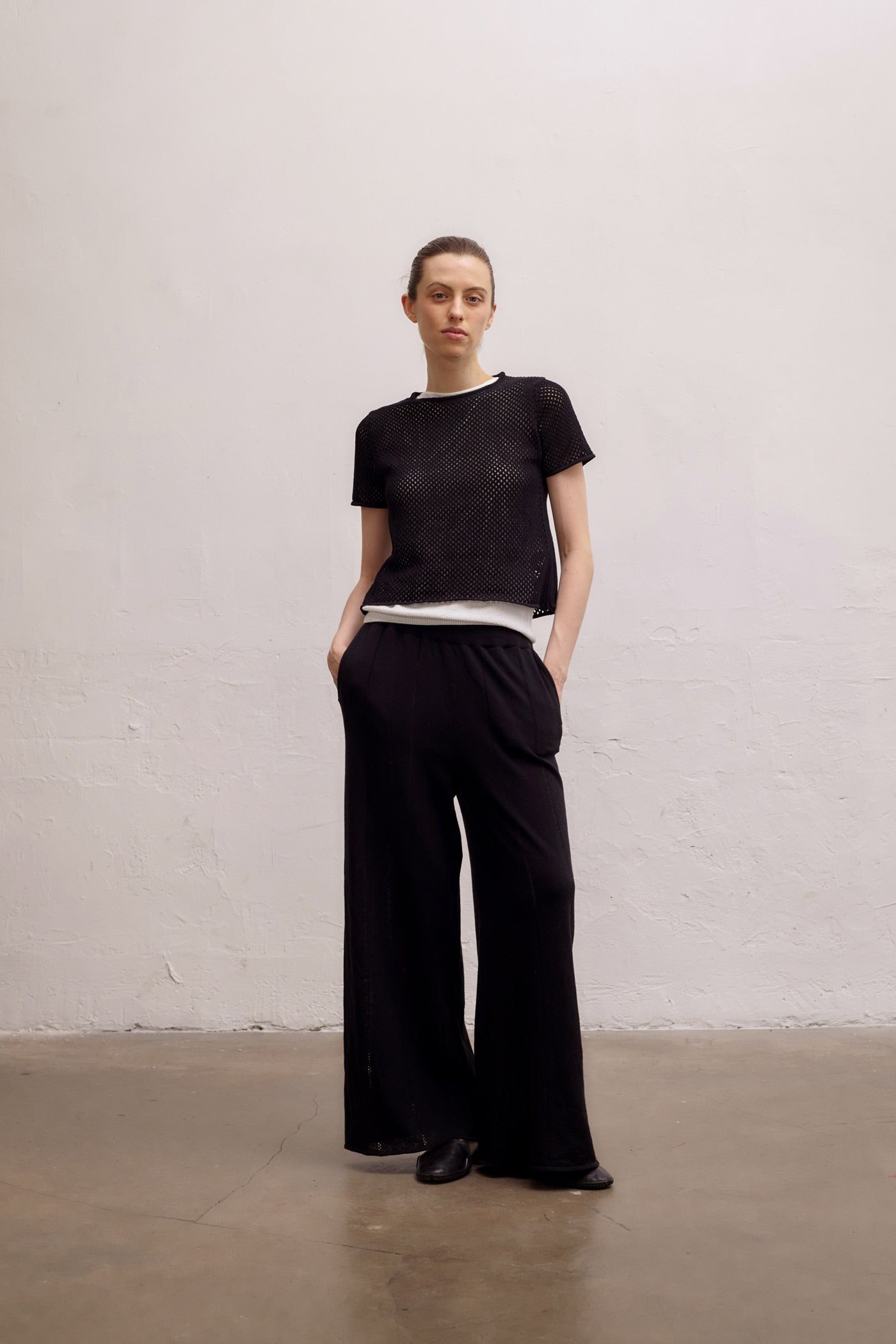 Adelaide Linen Pants - Black