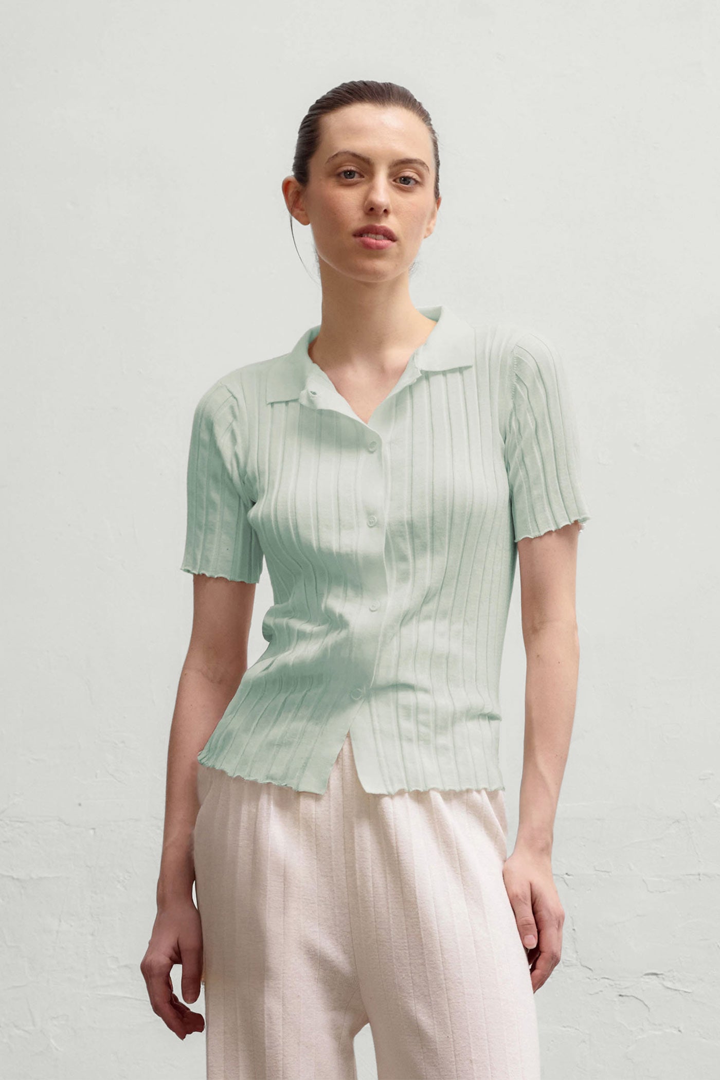 Short Amanzi Shirt - Matcha