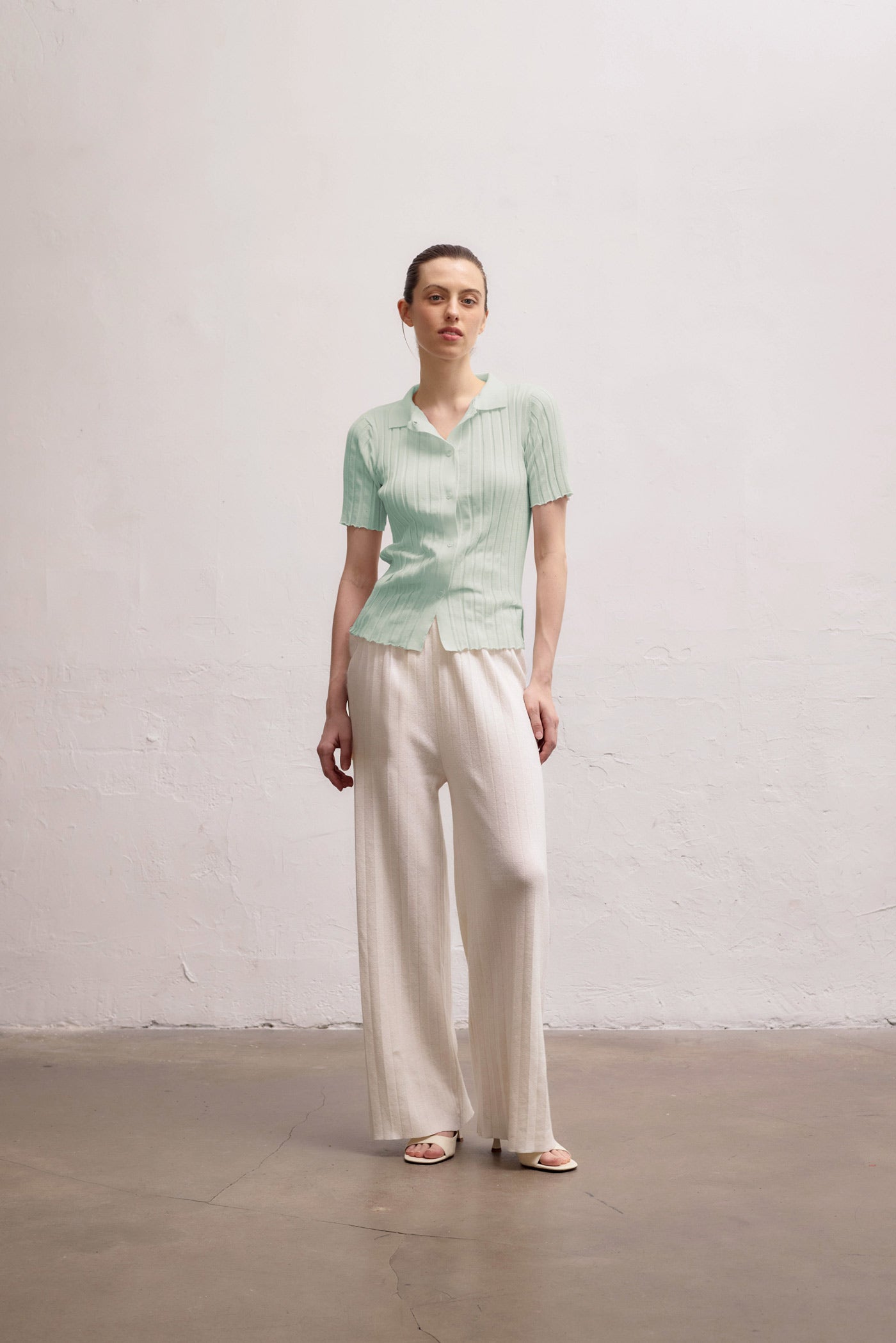 Short Amanzi Shirt - Matcha