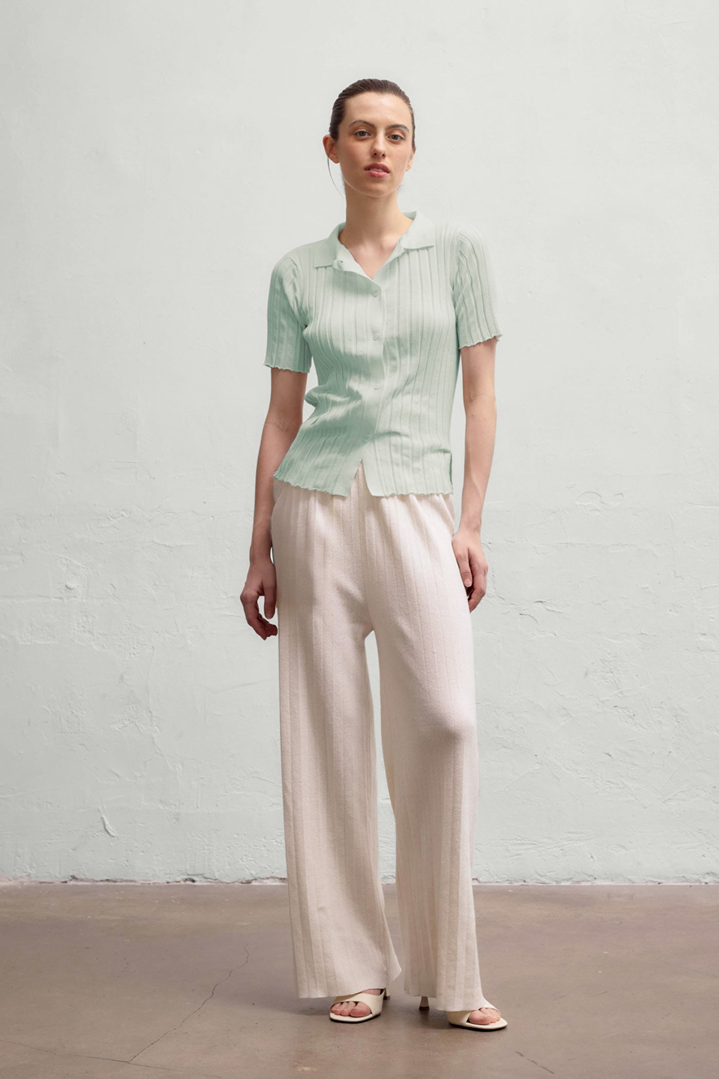 Short Amanzi Shirt - Matcha