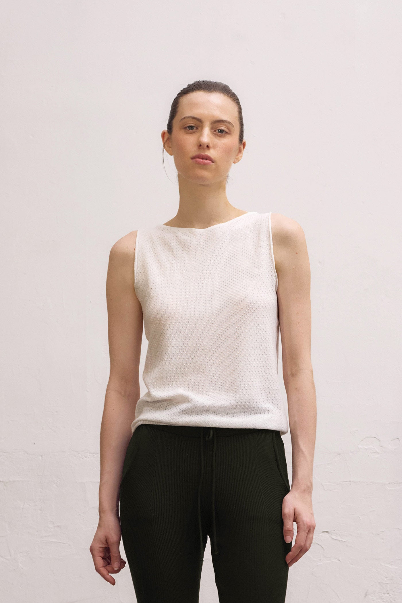 Cato Boatneck Top - Ivory