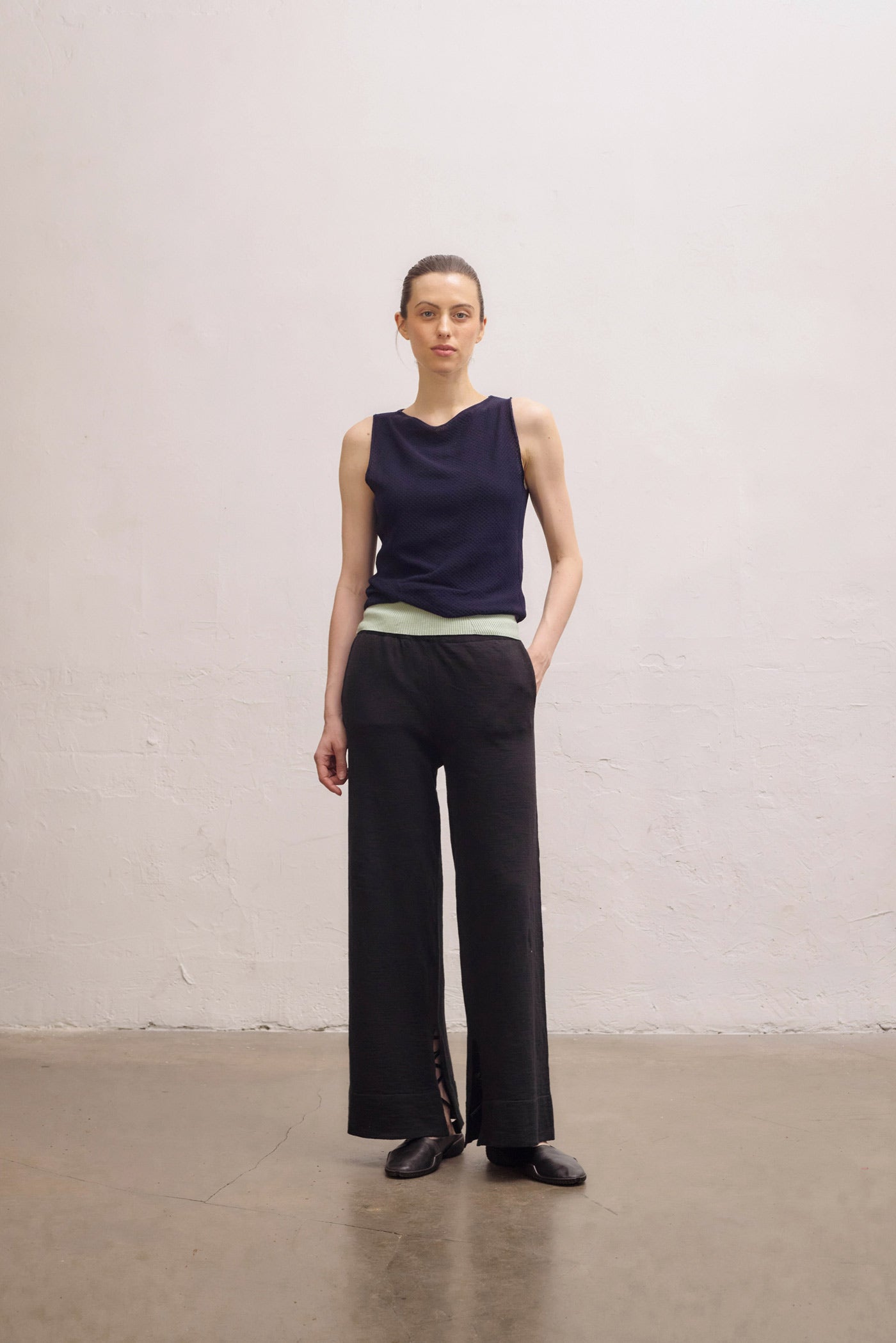 Cato Boatneck Top - Midnight