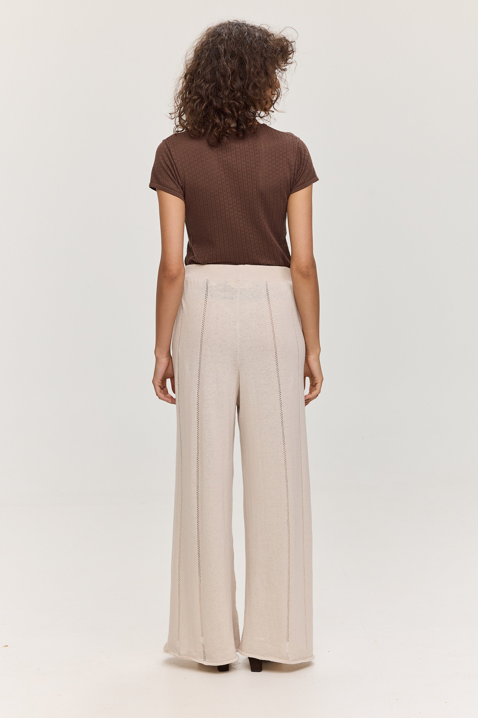 Adelaide Linen Pants - Oat