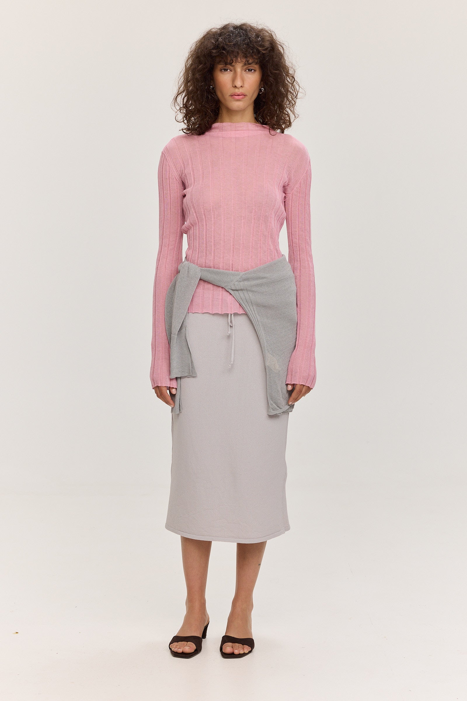 Klaas Sheer Top - Pink