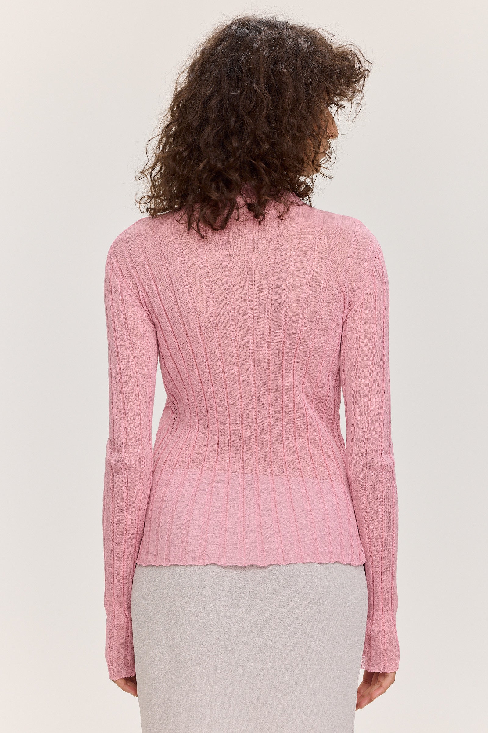 Klaas Sheer Top - Pink