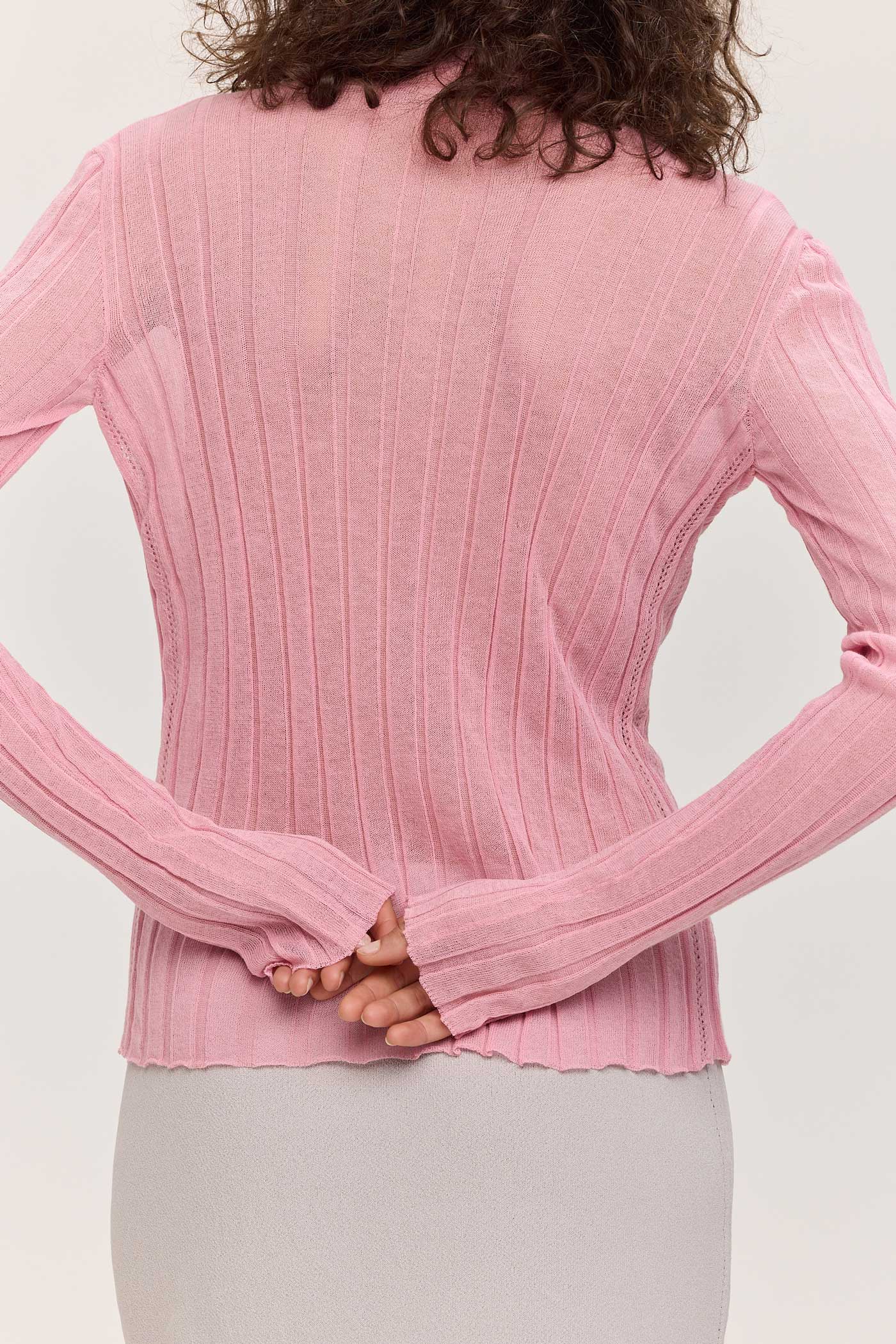 Klaas Sheer Top - Pink