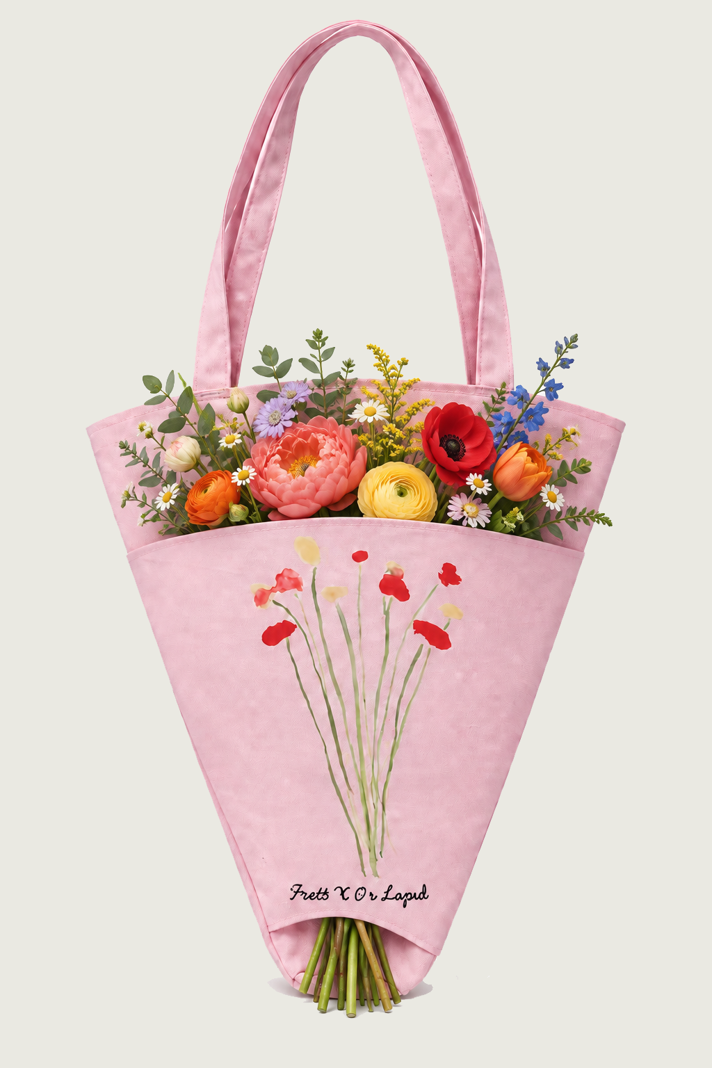 Frett X Or Lapid Flower Tote