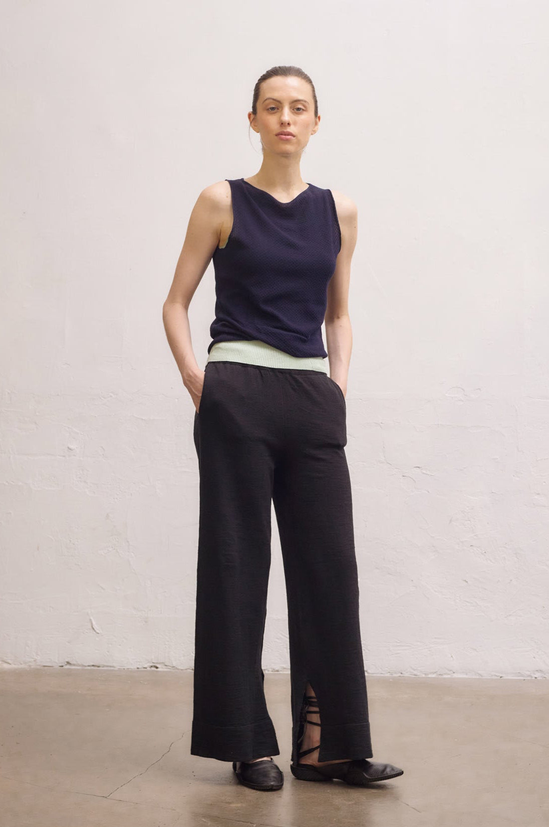 Breezy Linen Pants - Black