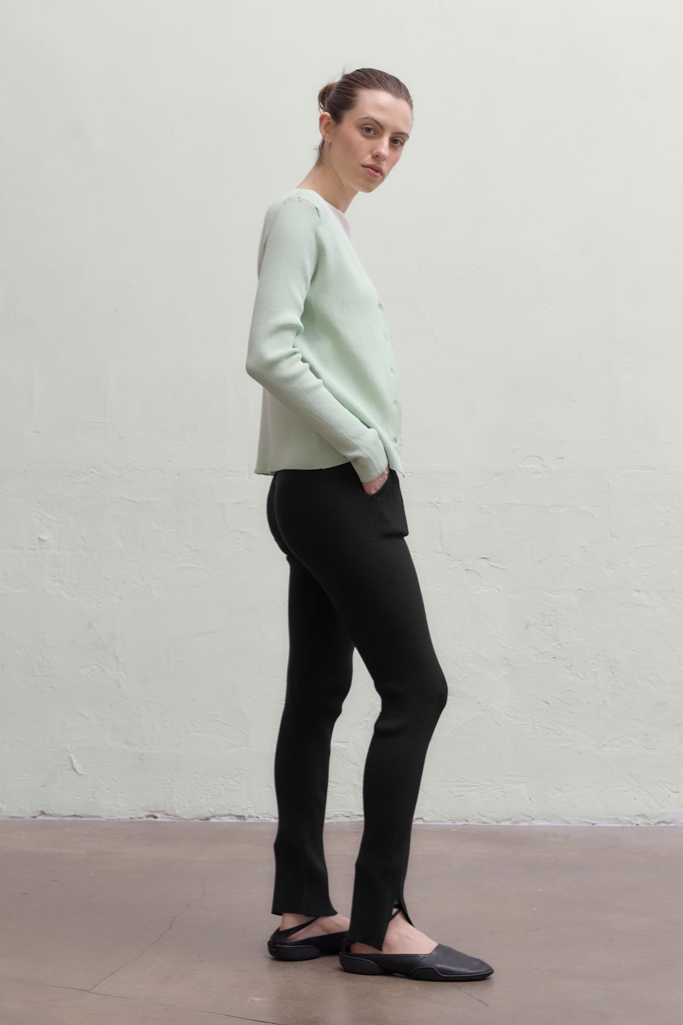 Angles Cardigan - Matcha