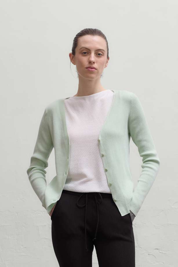 Angles Cardigan - Matcha