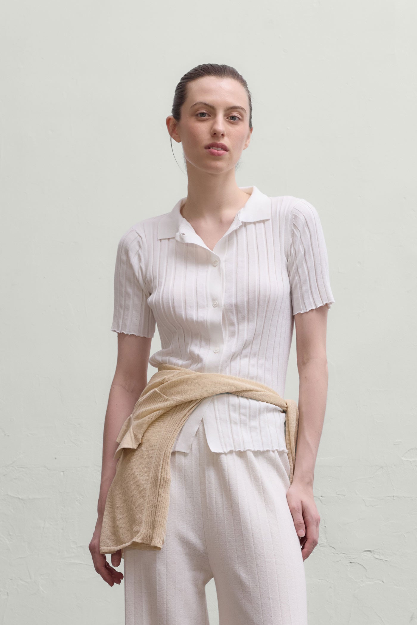 Short Amanzi Shirt - Ivory