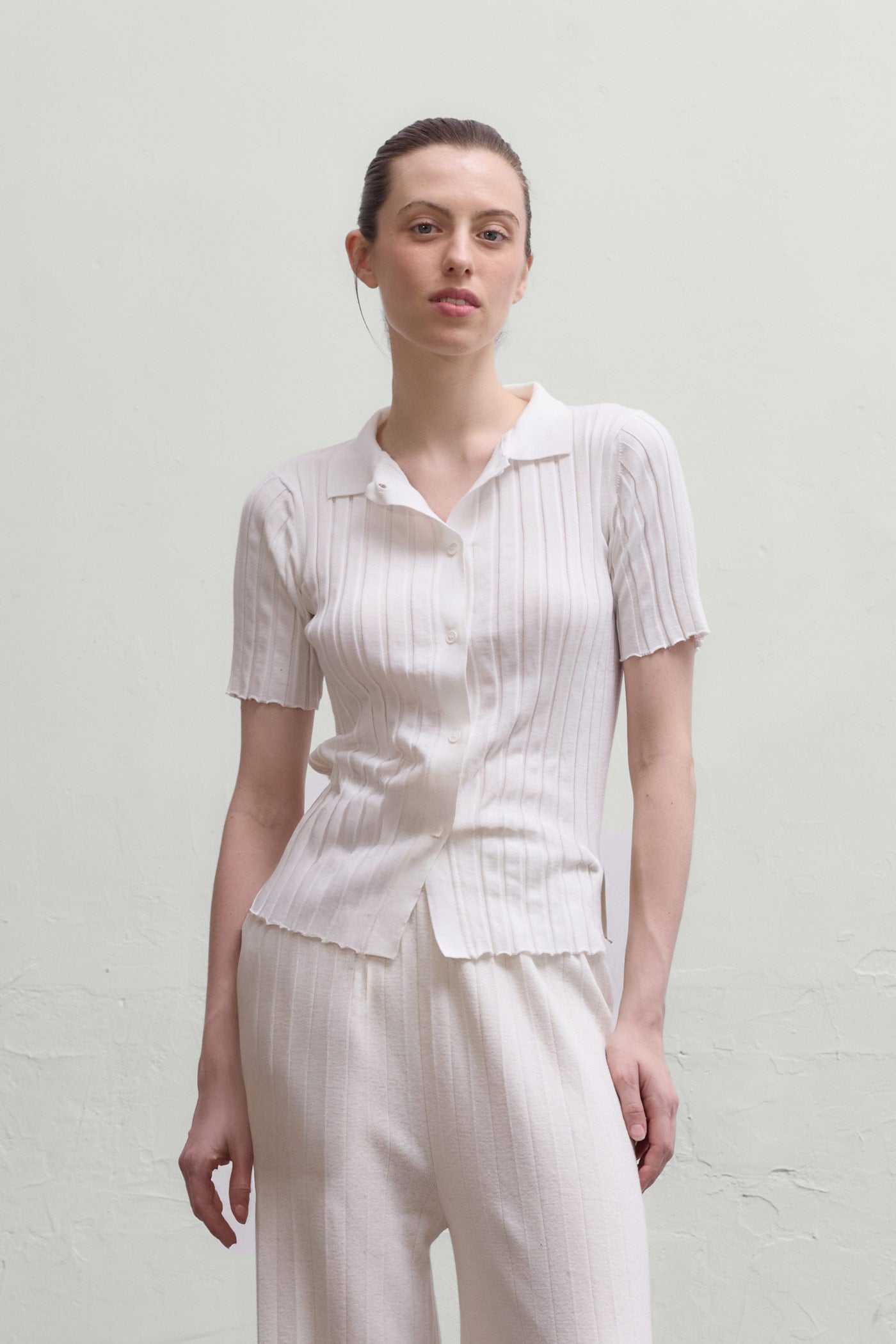 Short Amanzi Shirt - Ivory