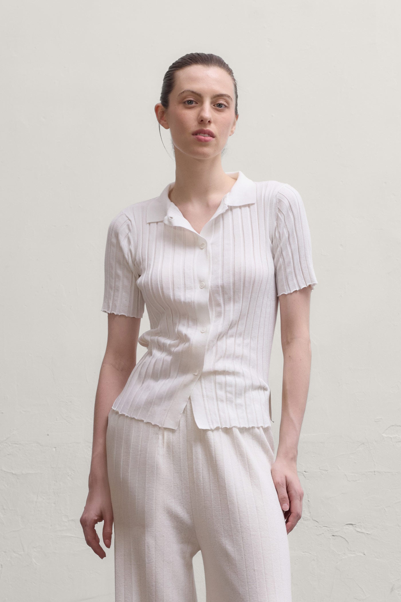 Short Amanzi Shirt - Ivory