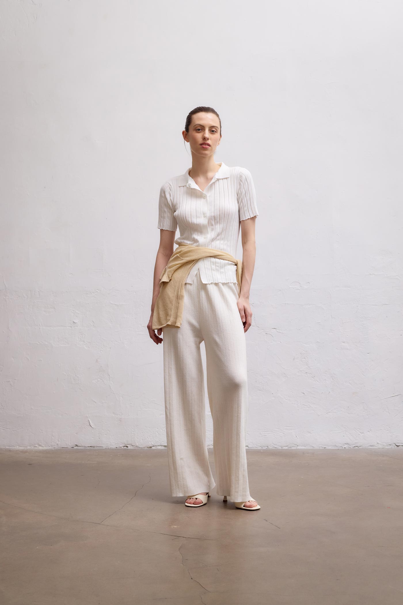 Short Amanzi Shirt - Ivory