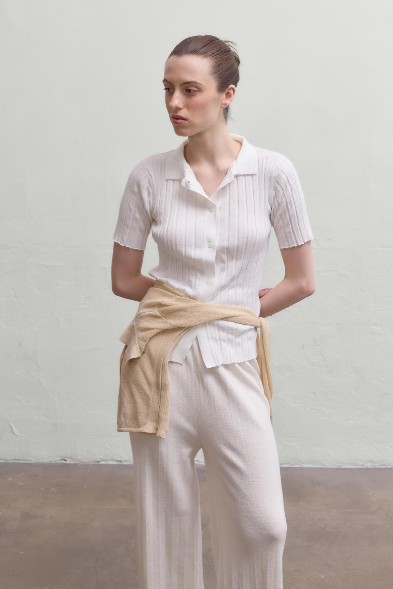 Short Amanzi Shirt - Ivory