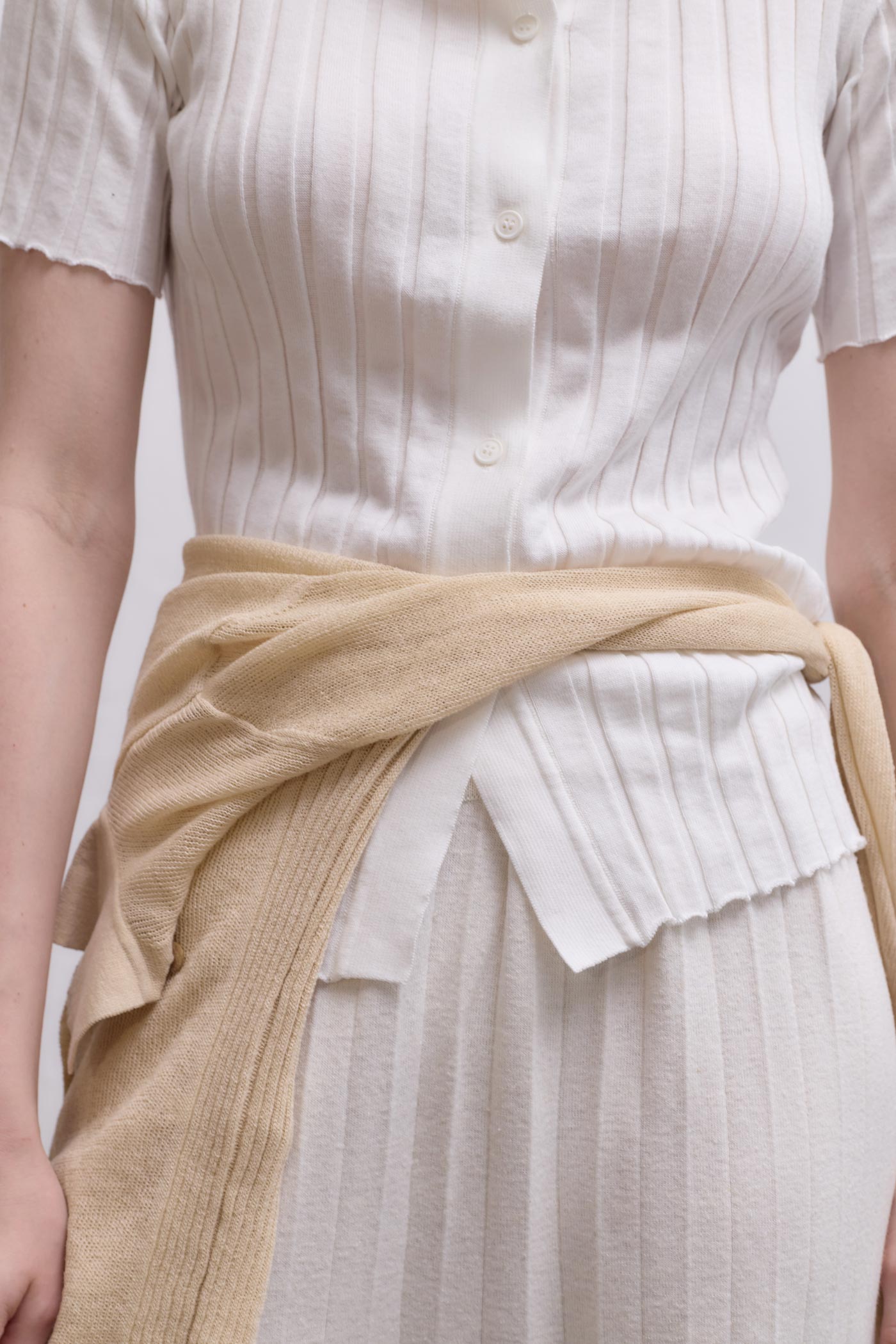 Short Amanzi Shirt - Ivory