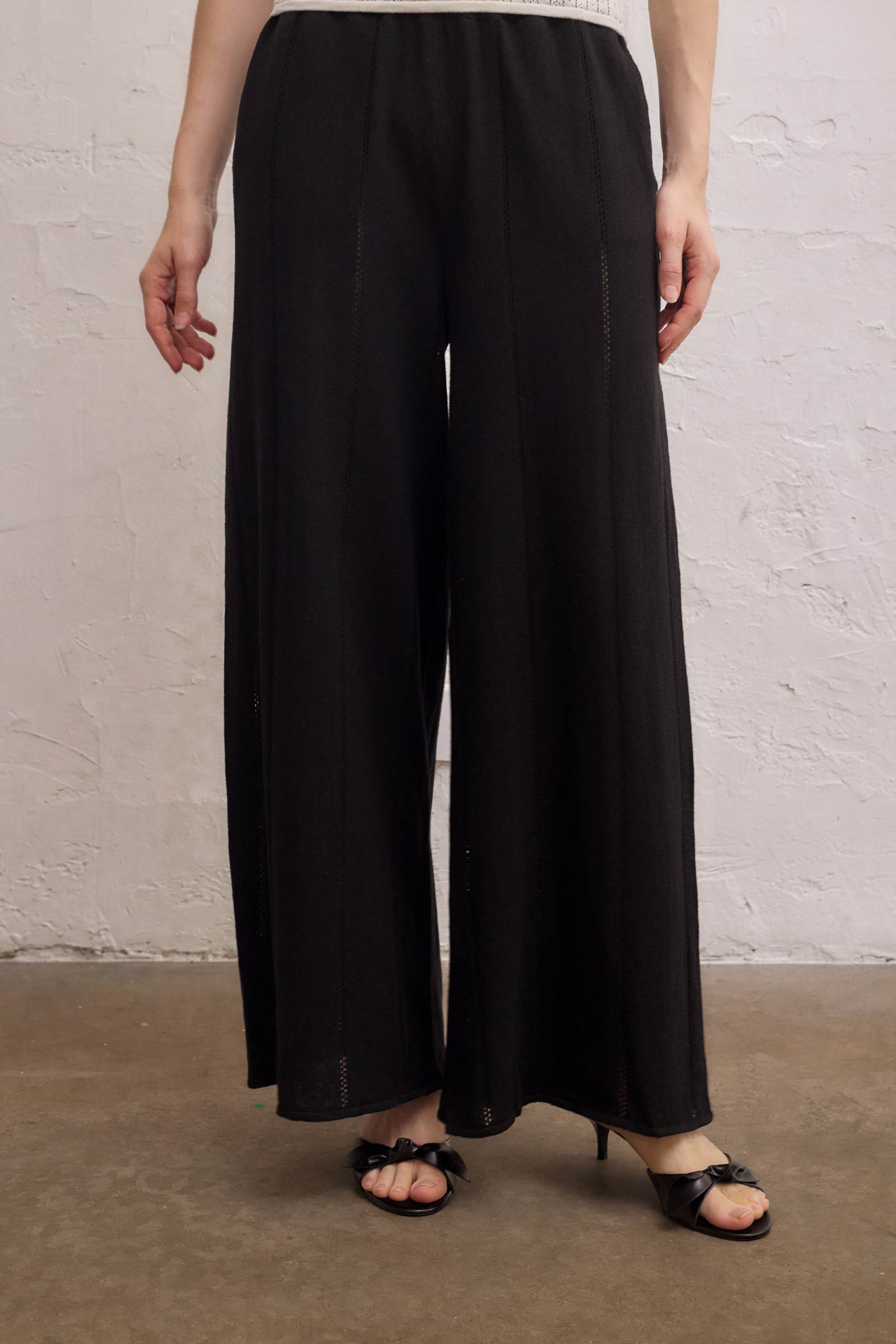 Adelaide Linen Pants - Black