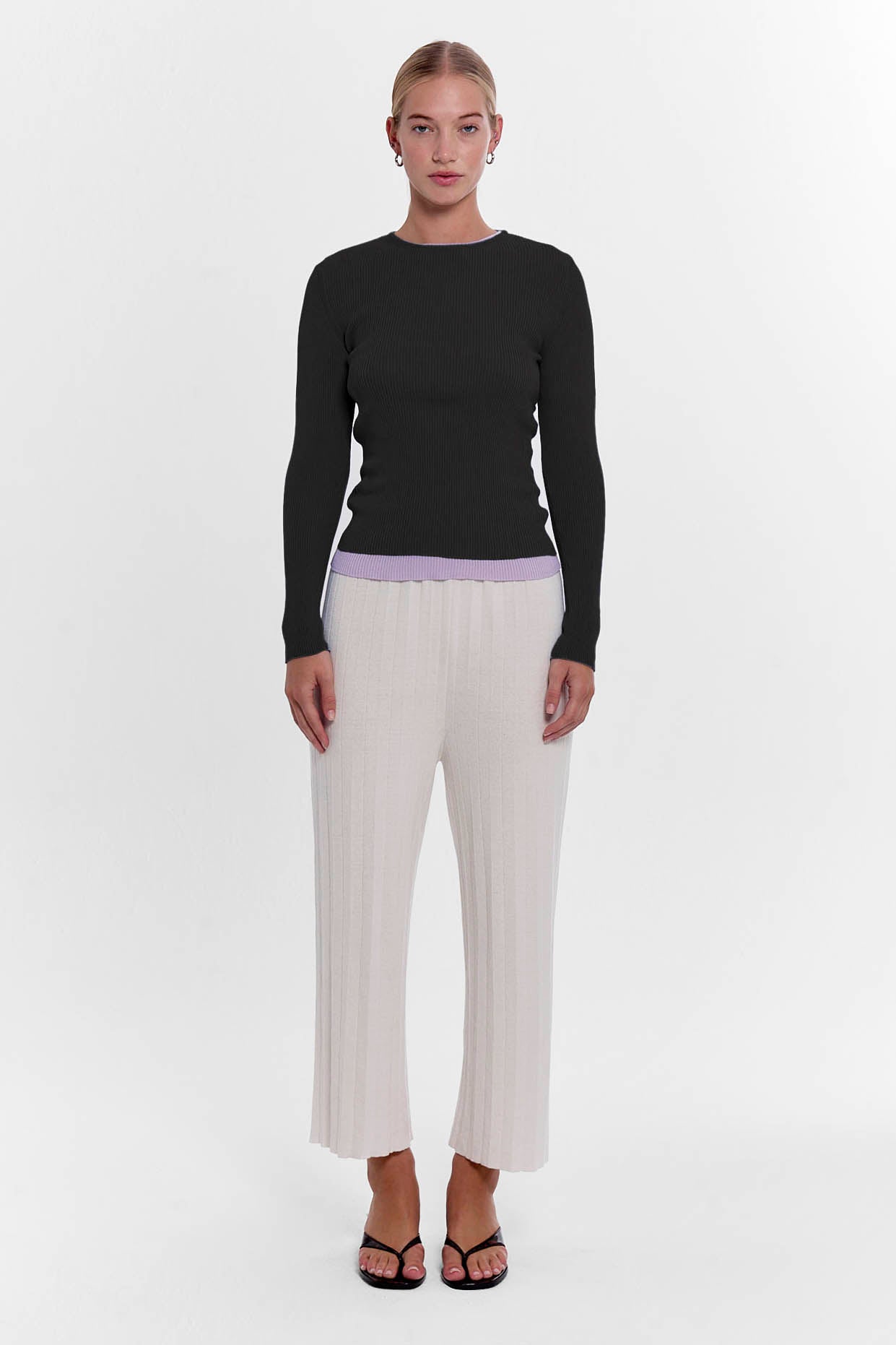 Long Makò T - Jet Black