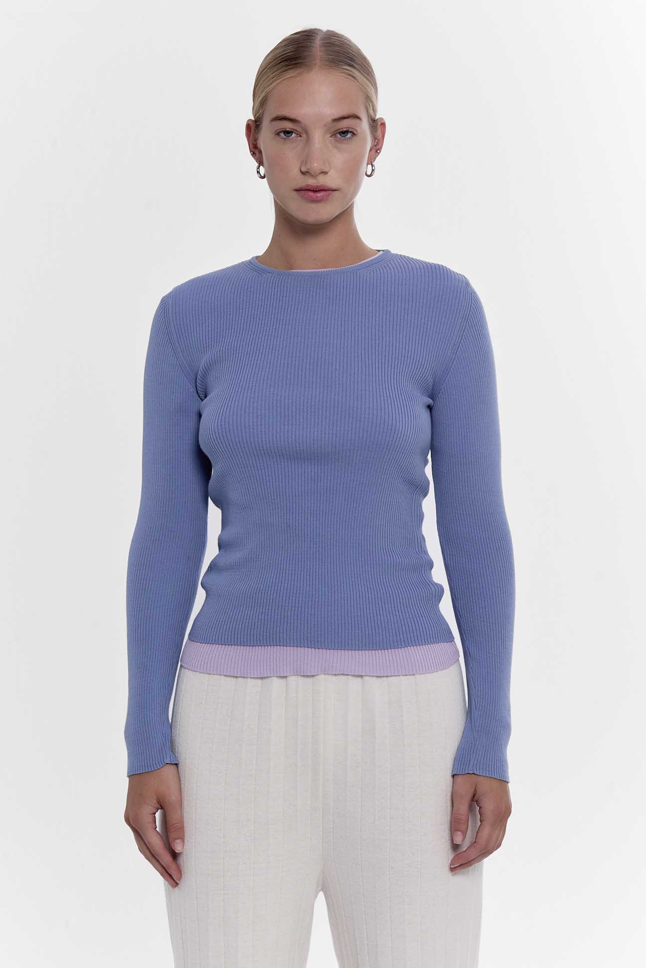 Long Makò T - Sky Blue