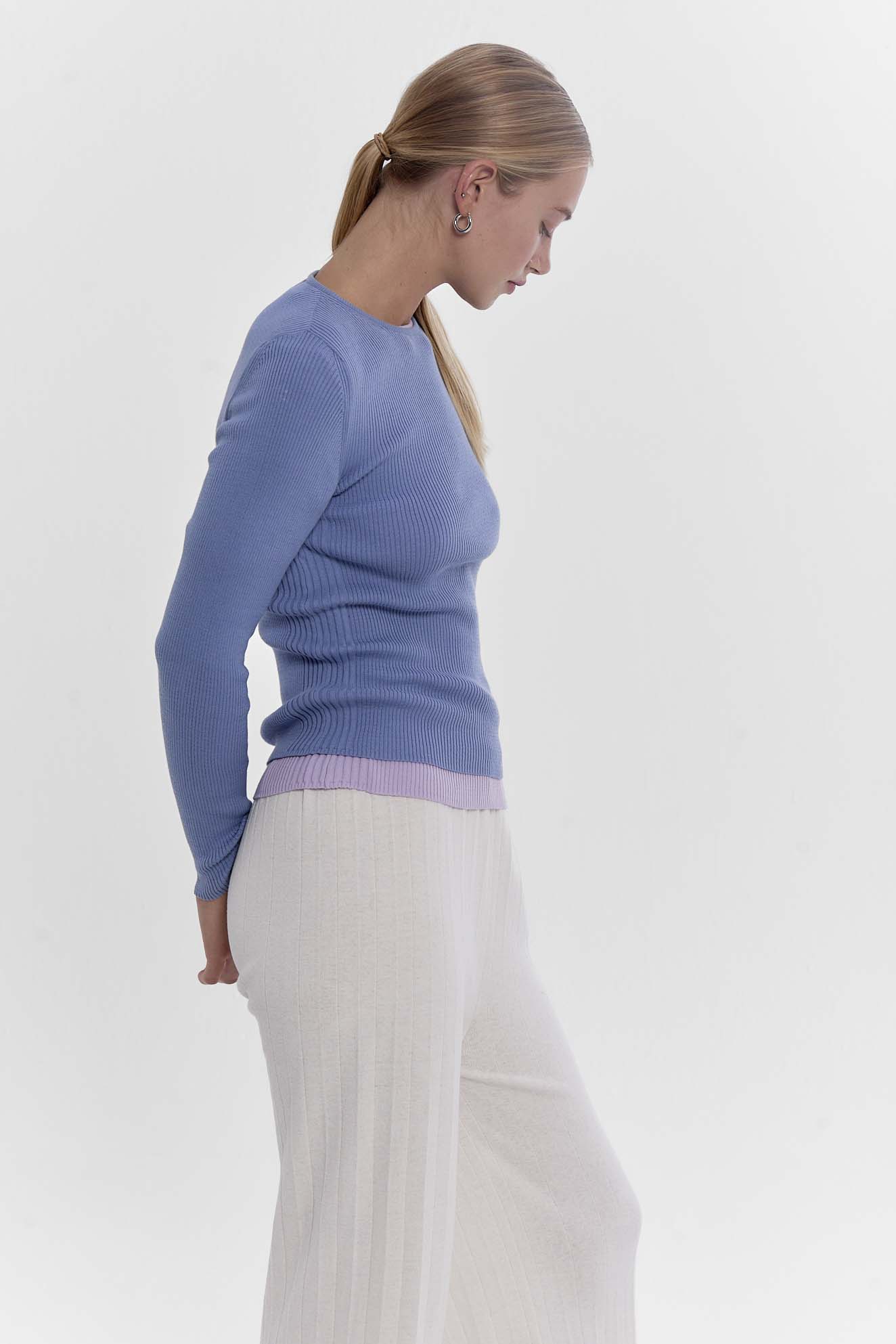 Long Makò T - Sky Blue