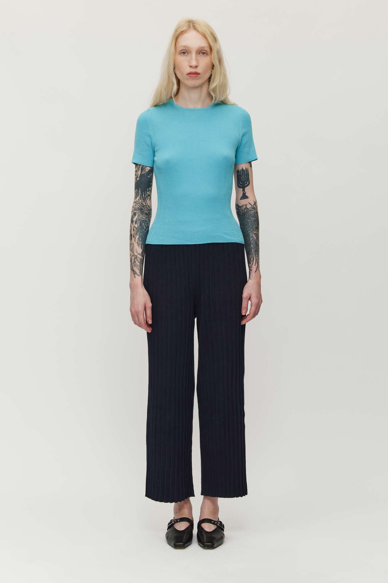 Ribbed Makò T - Sky (Pre-Order)