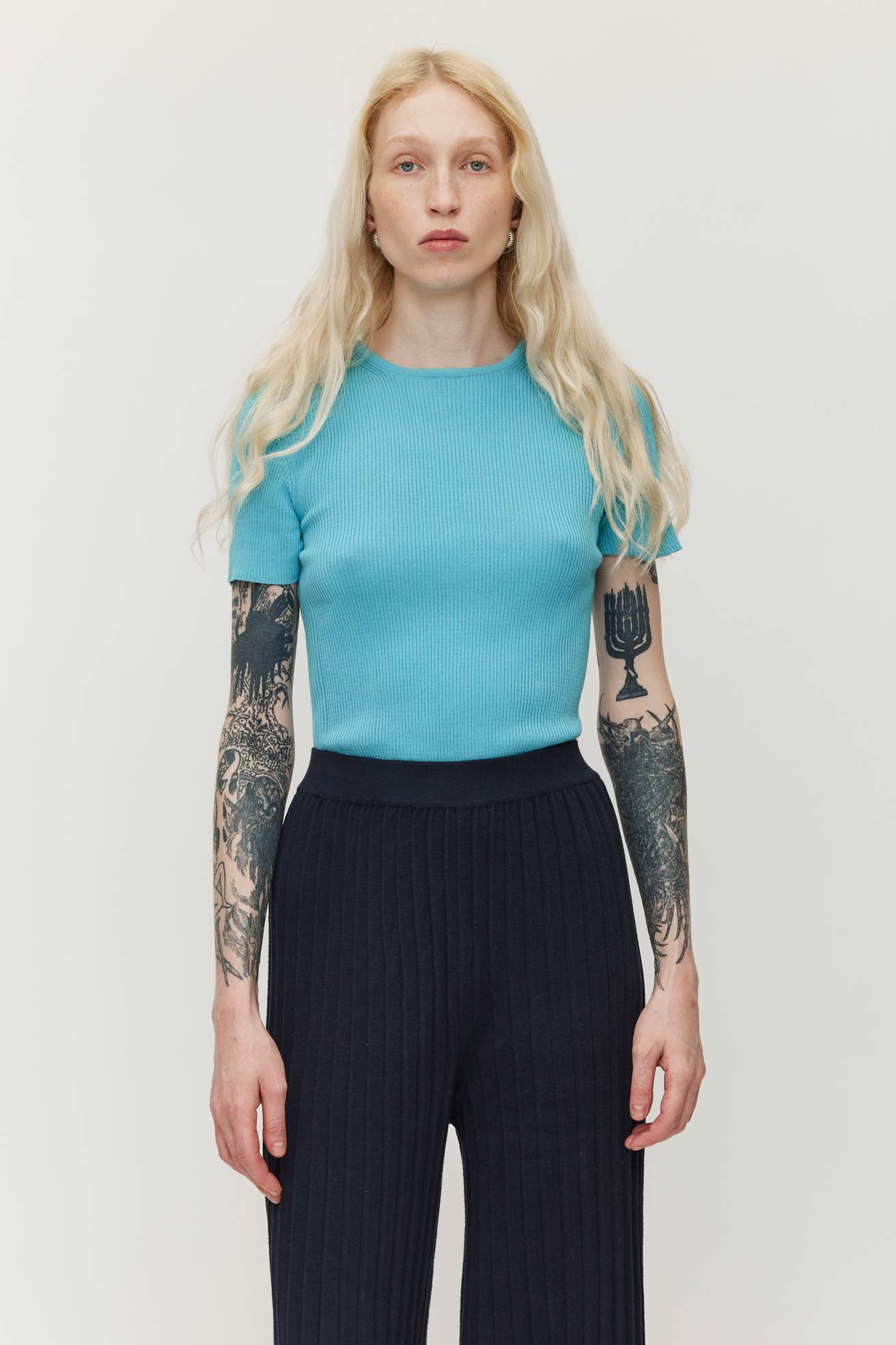 Ribbed Makò T - Sky (Pre-Order)