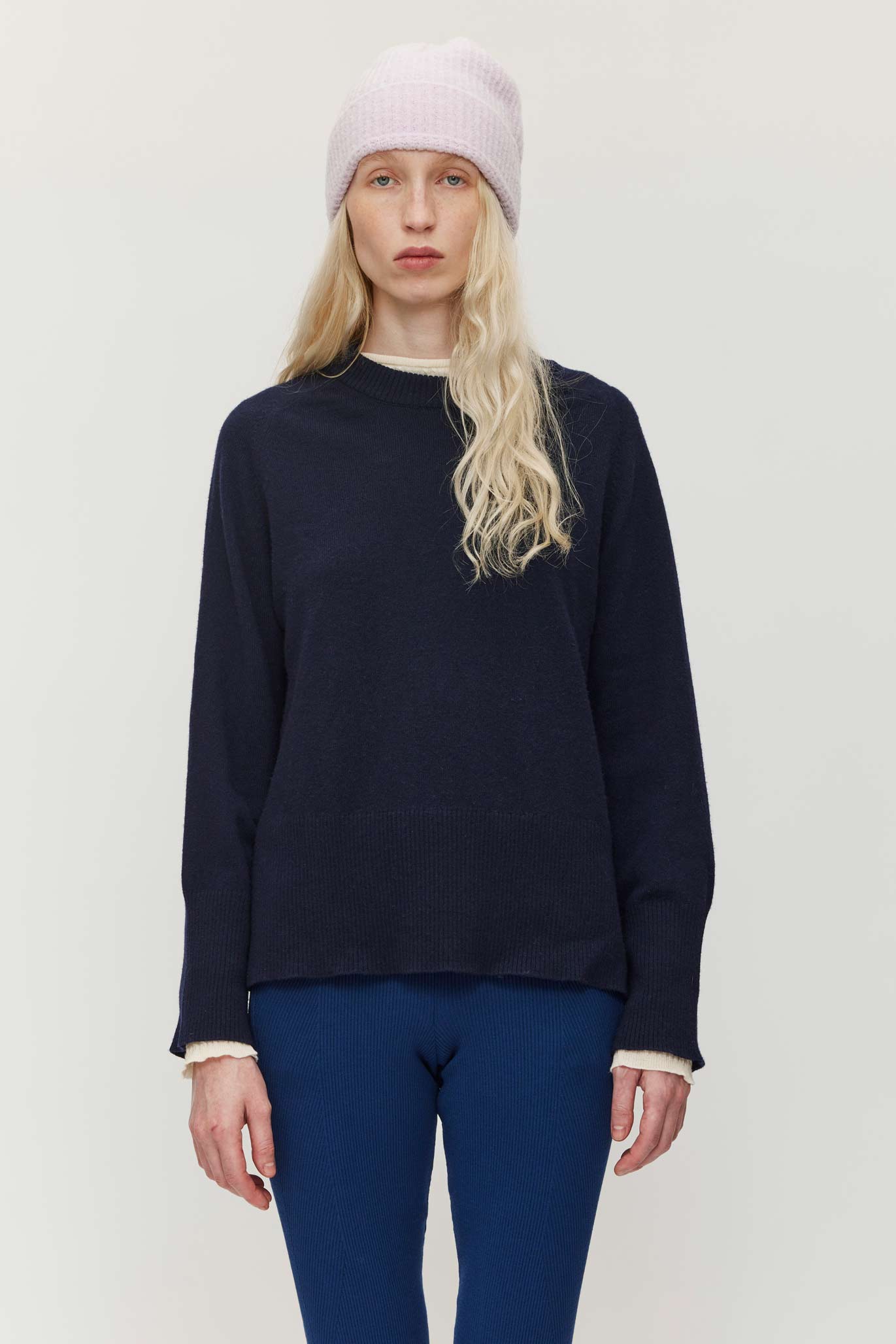 Jordaan Merino Crewneck - Midnight