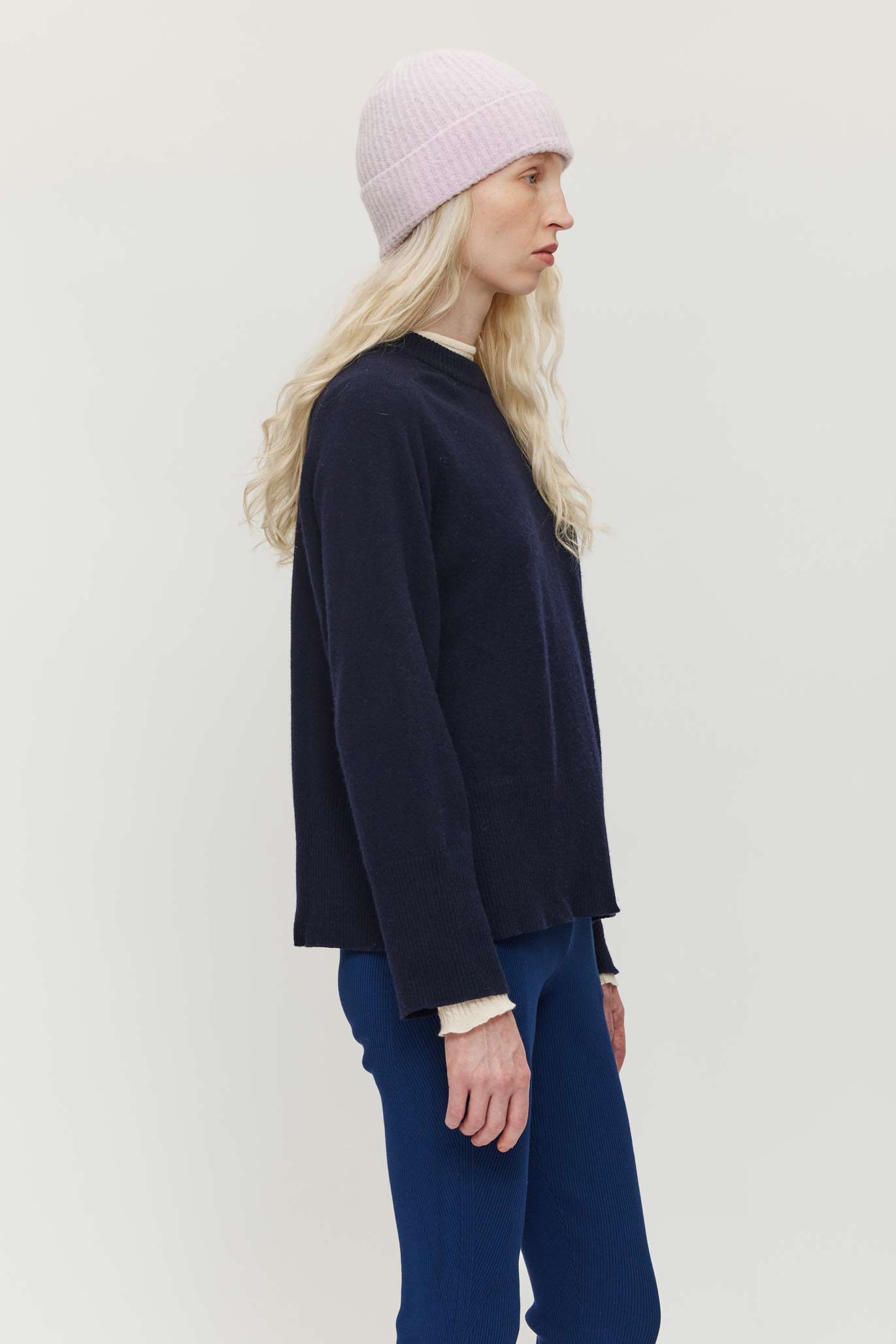 Jordaan Merino Crewneck - Midnight