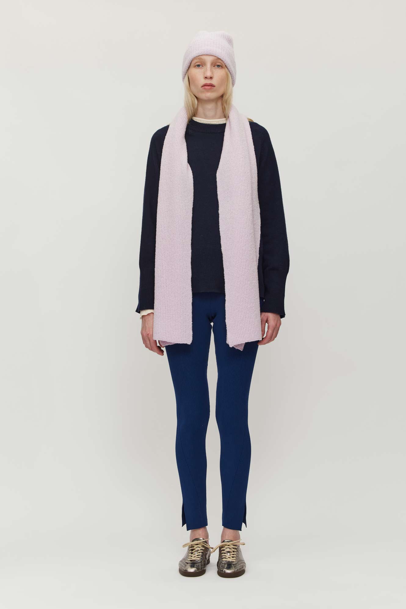 Salt Merino Scarf - Lilac