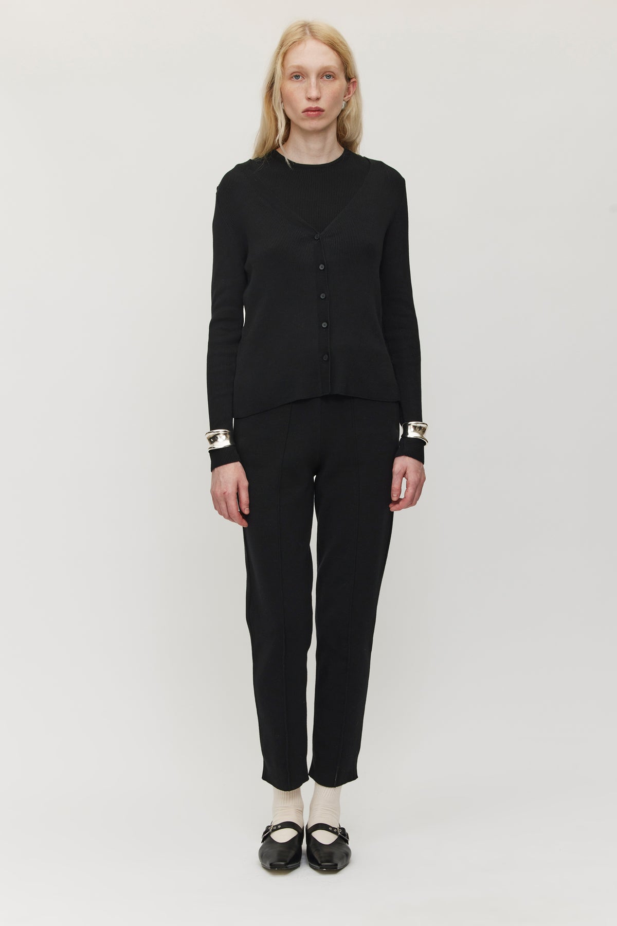 Angles Cardigan - Jet Black