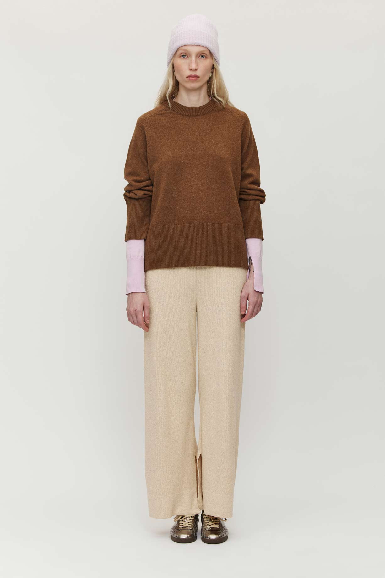 Jordaan Merino Crewneck - Coffee