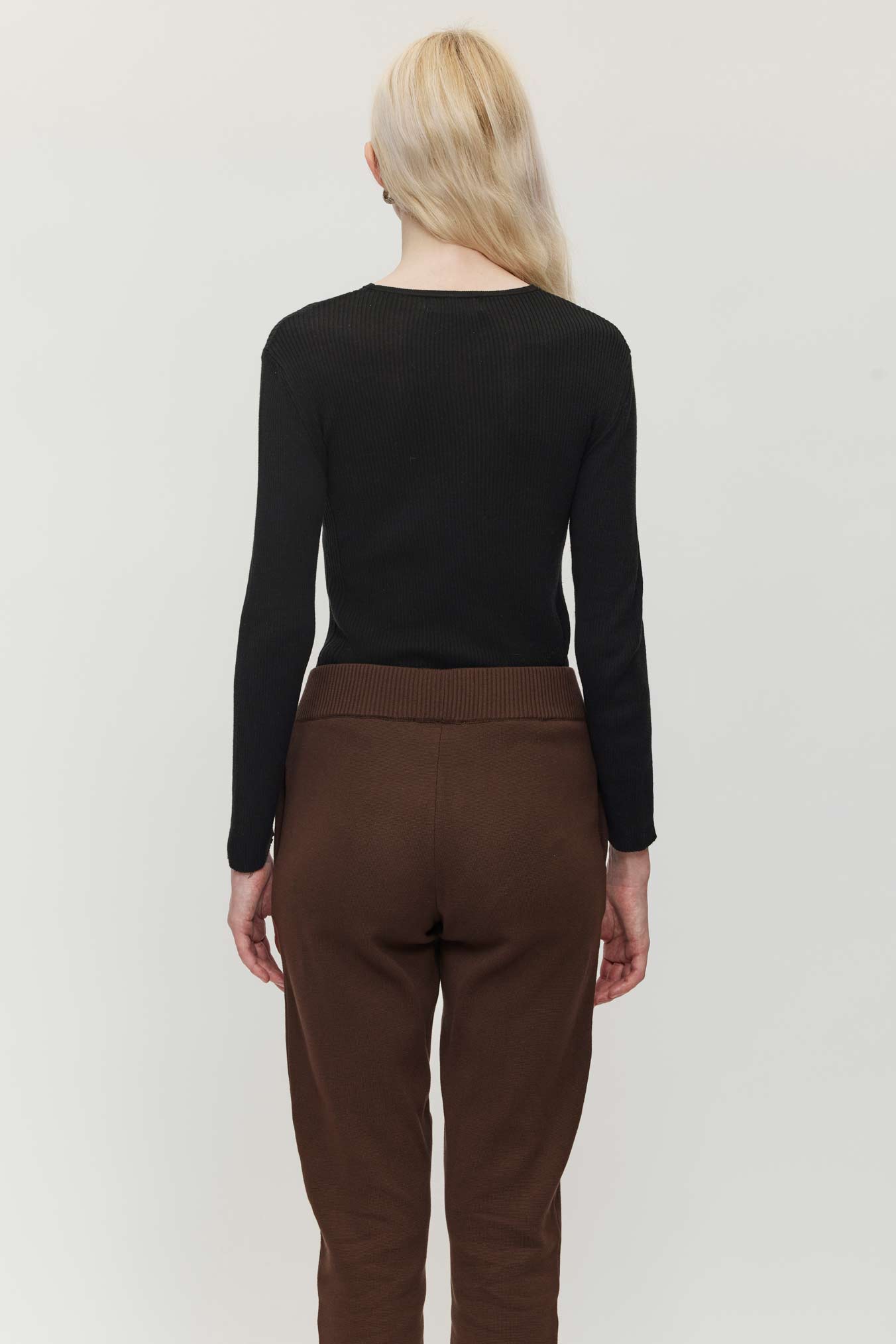 Long Makò T - Jet Black