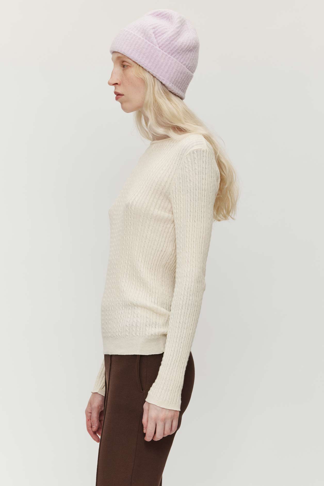 Komani Cashmere Sweater - Ivory