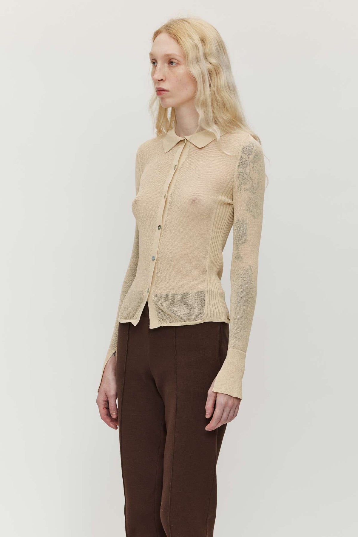 Sari Shirt - Sand