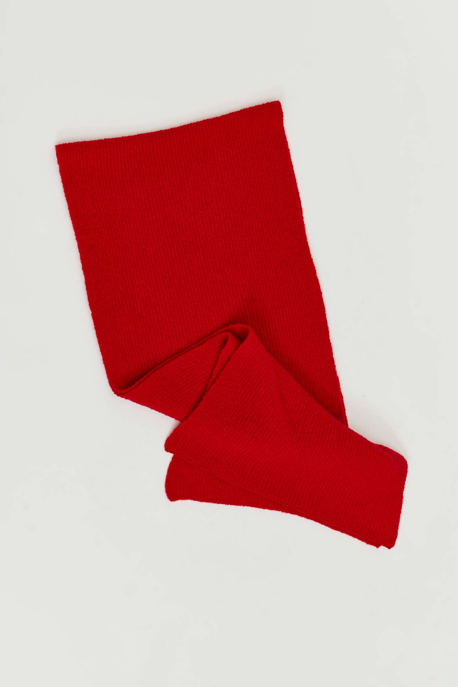 Salt Merino Scarf - Red