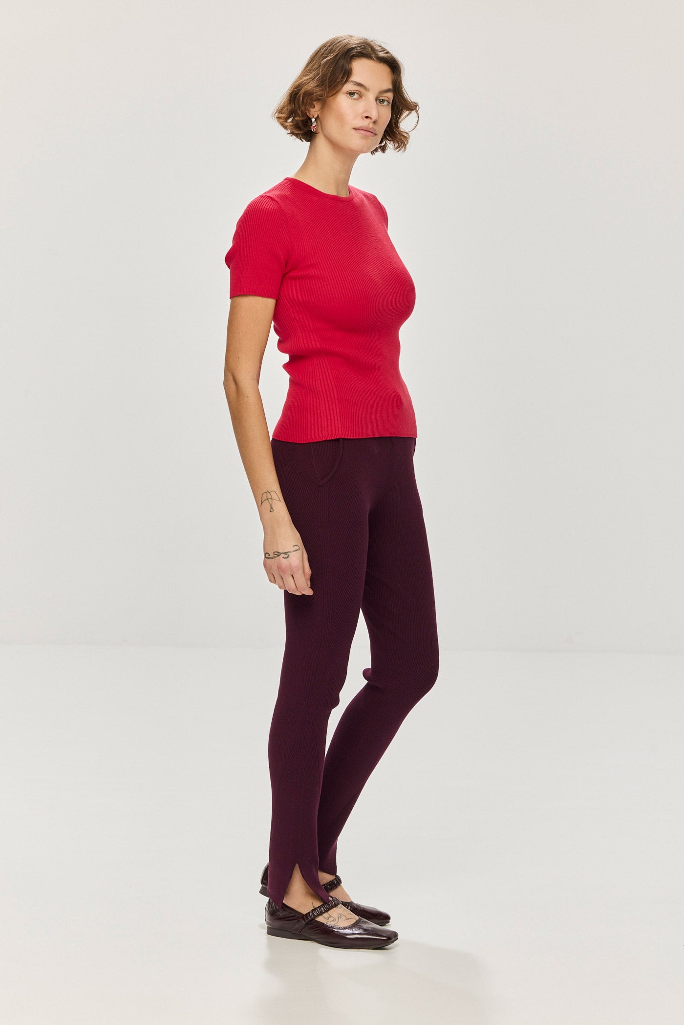 Ribbed Makò T - Red (Pre-Order)