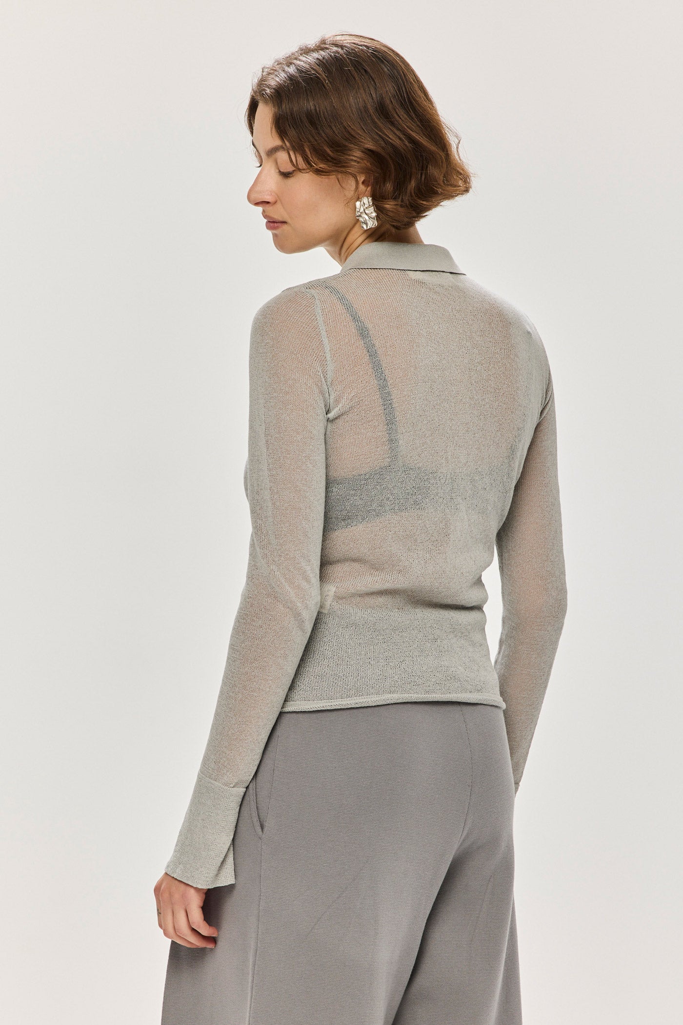 Sari Shirt - Grey (Pre-Order)