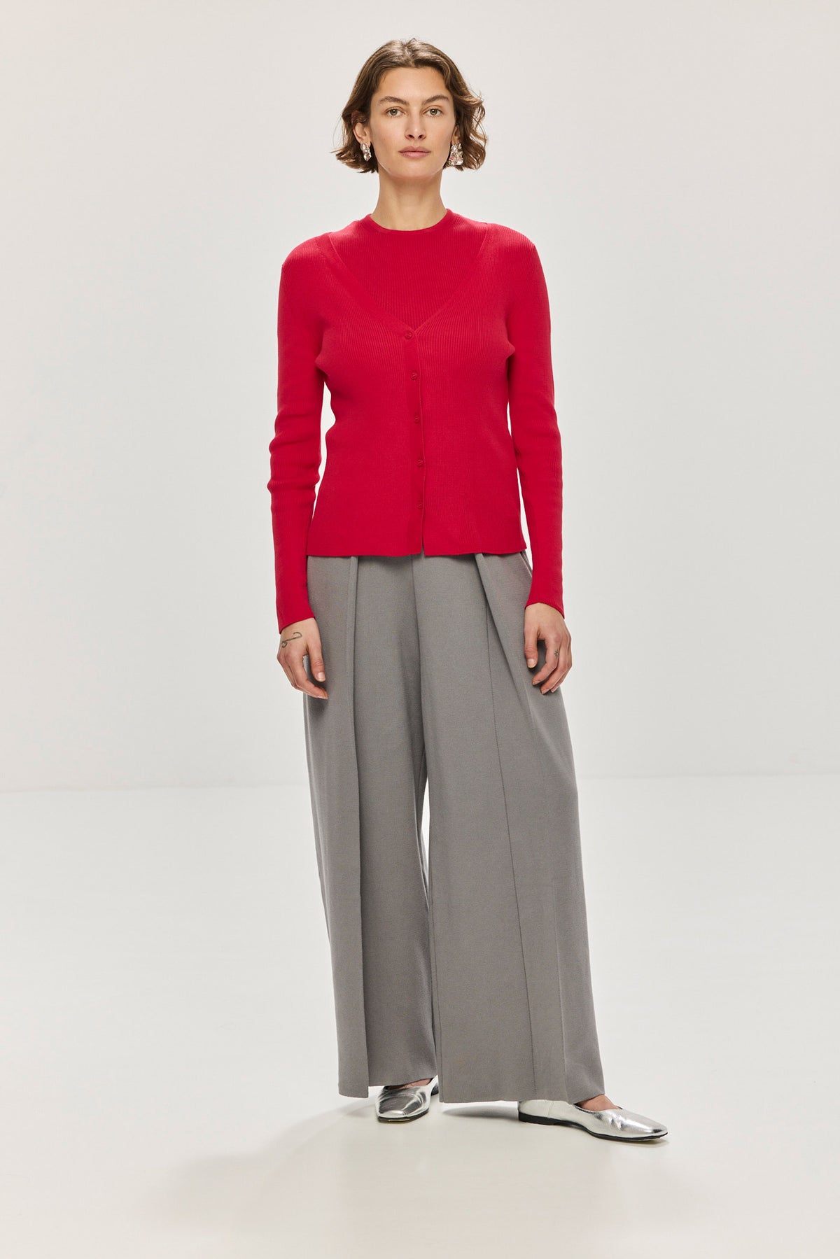 Angles Cardigan - Red