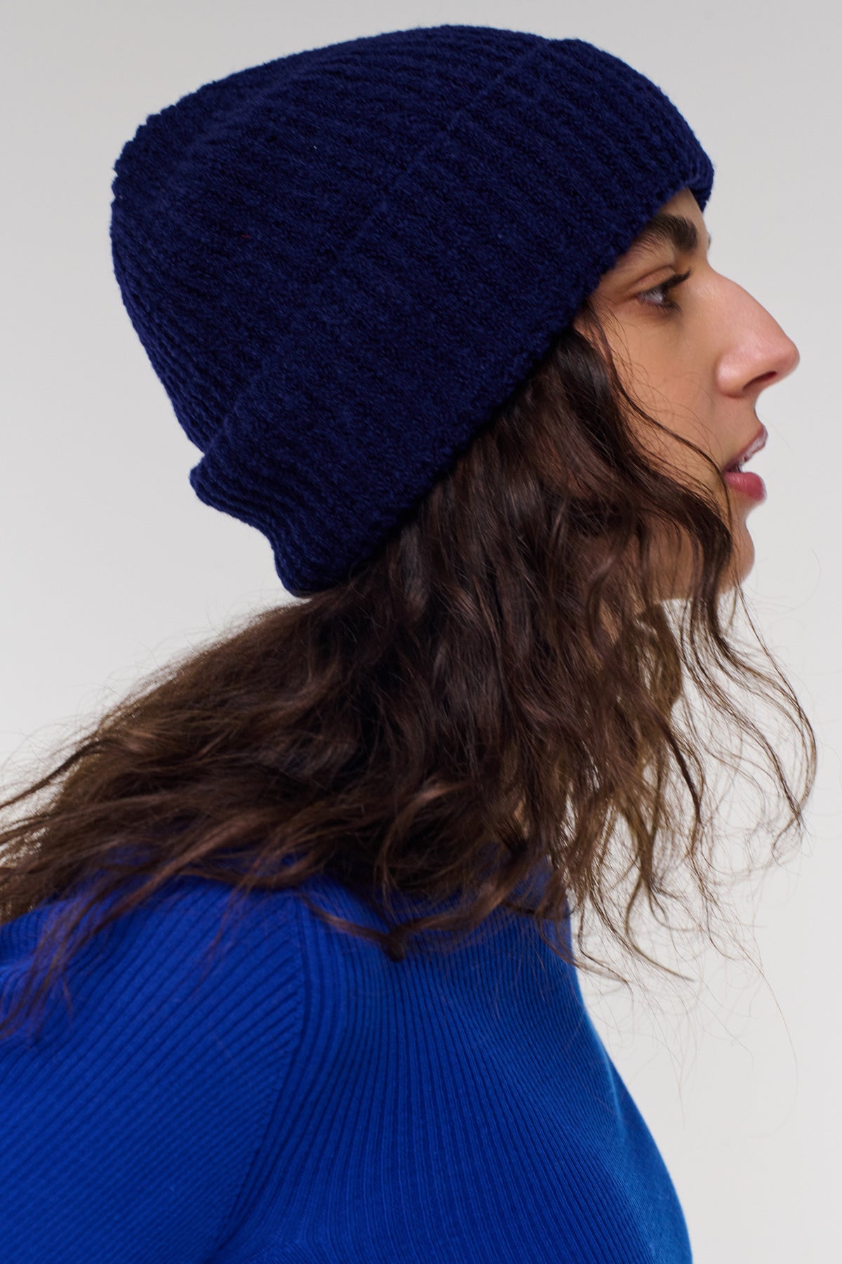 Salt Merino Beanie - Midnight