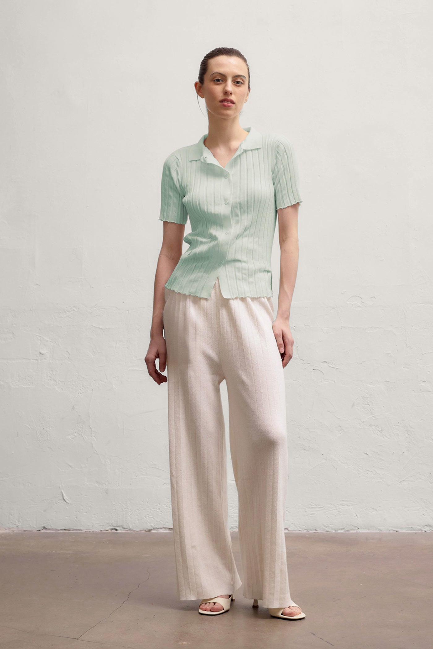 Short Amanzi Shirt - Matcha