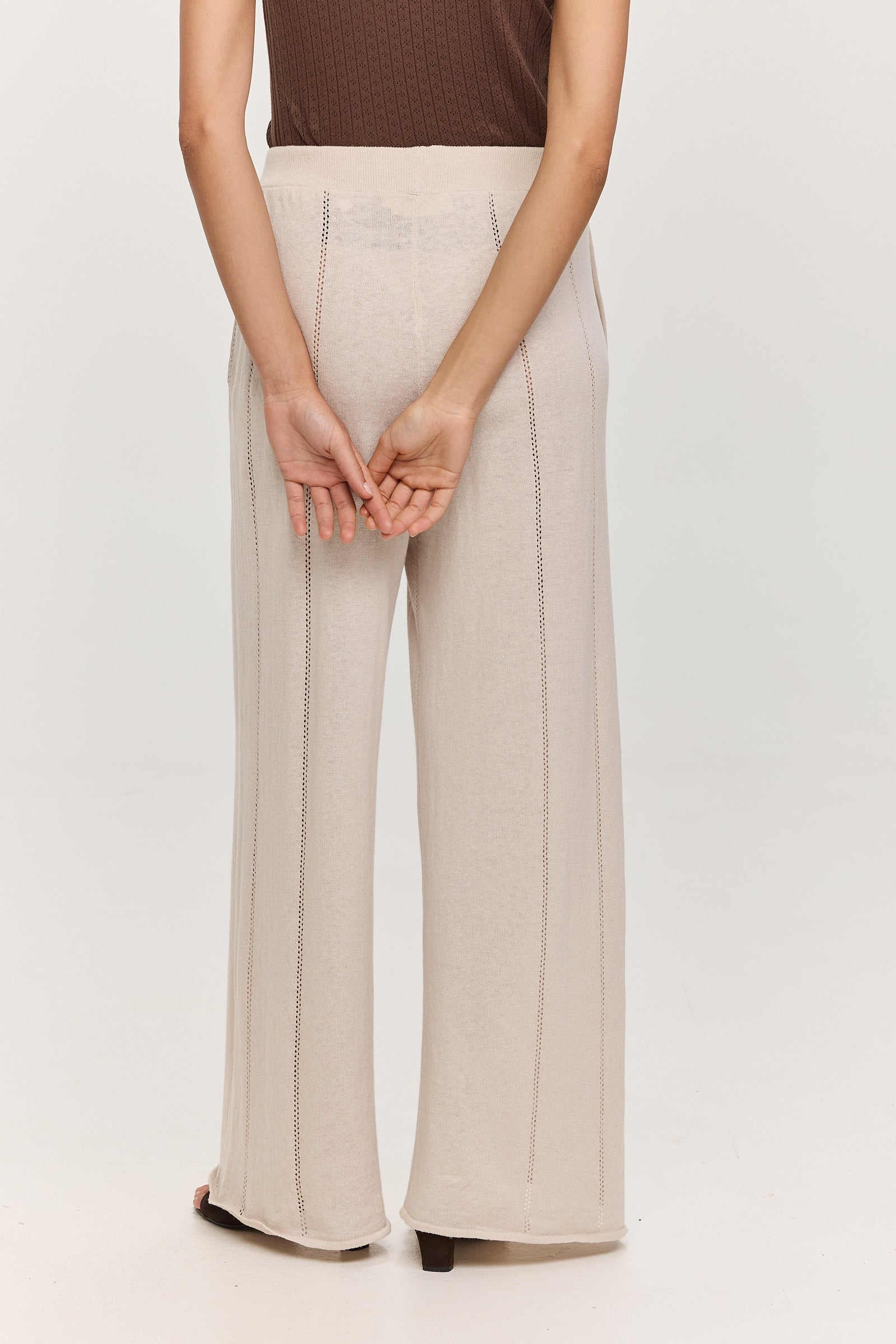Adelaide Linen Pants - Oat