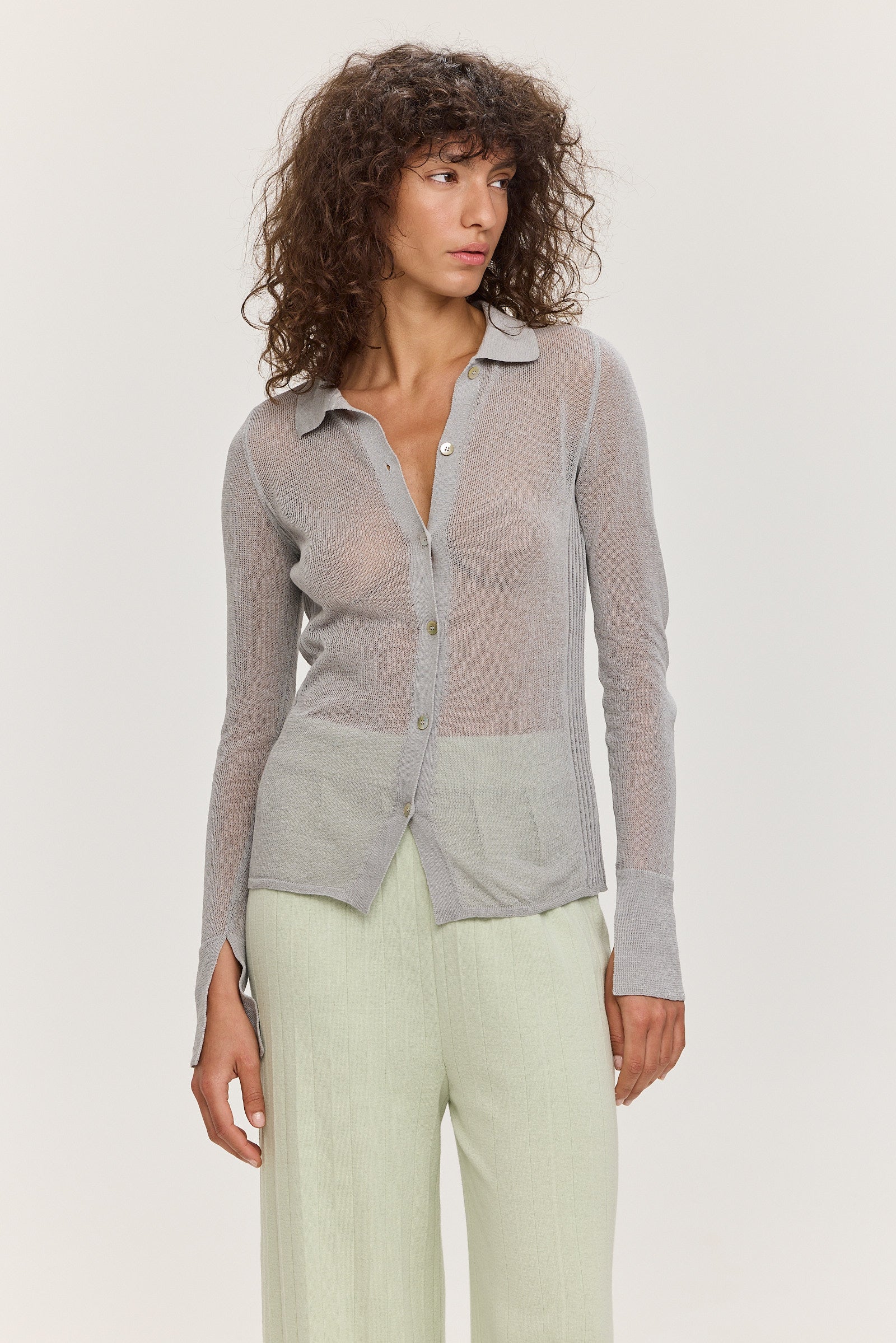 Sari Shirt - Grey