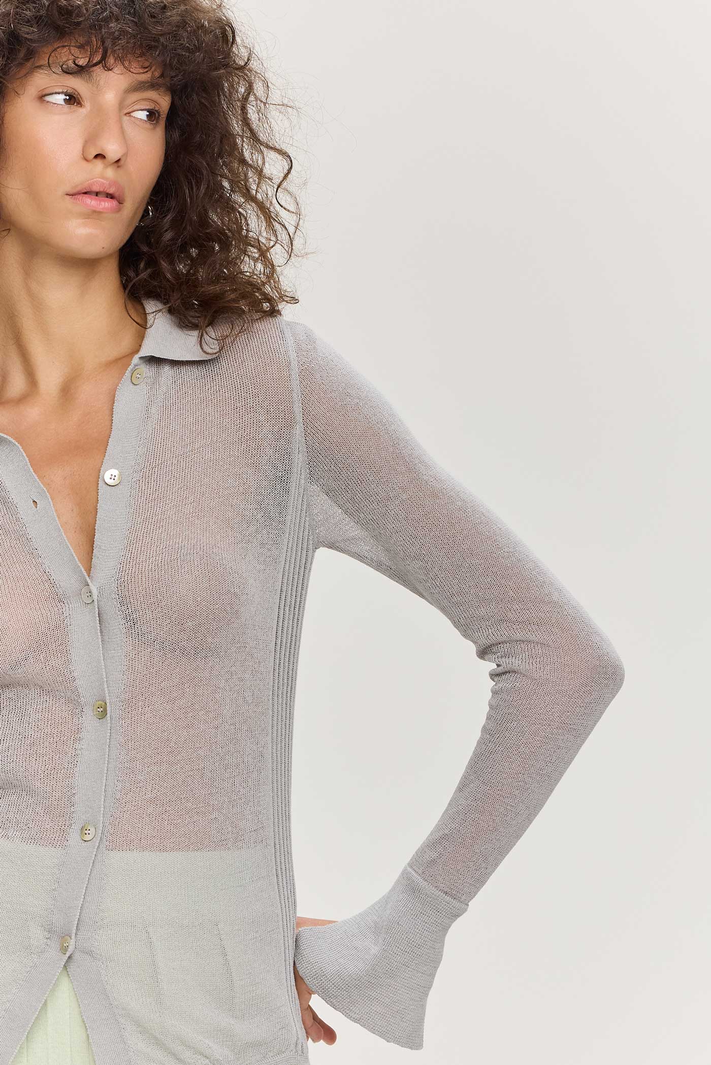 Sari Shirt - Grey