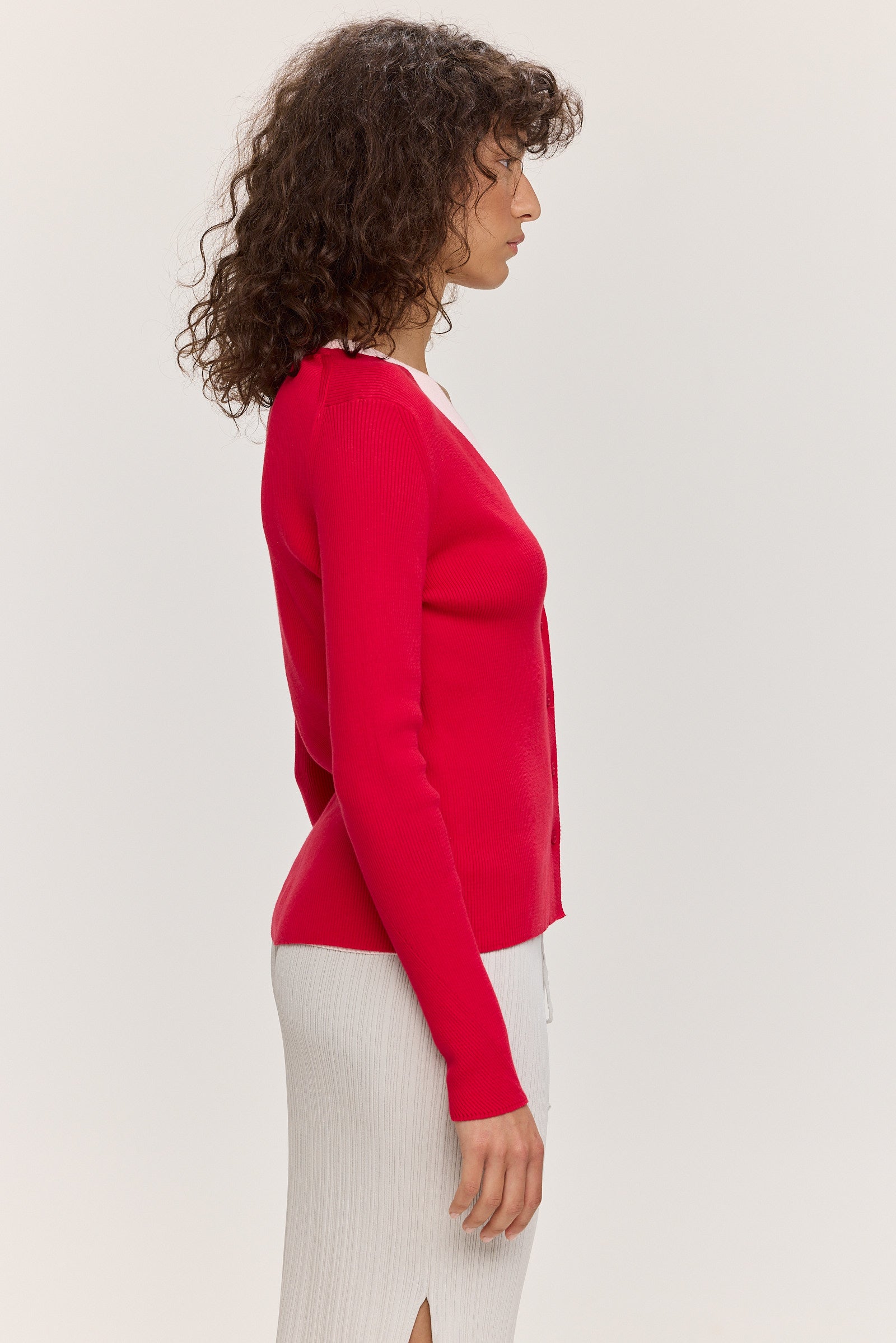 Angles Cardigan - Red