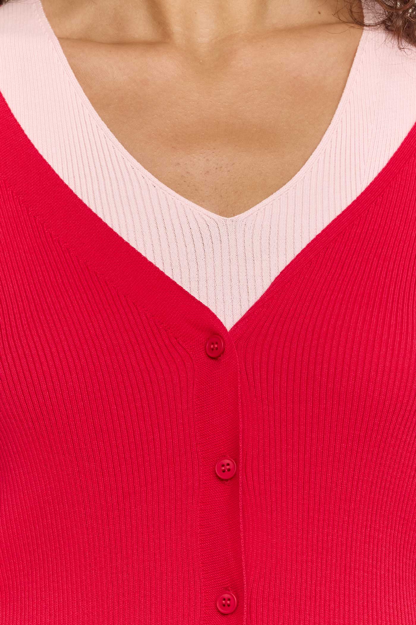 Angles Cardigan - Red