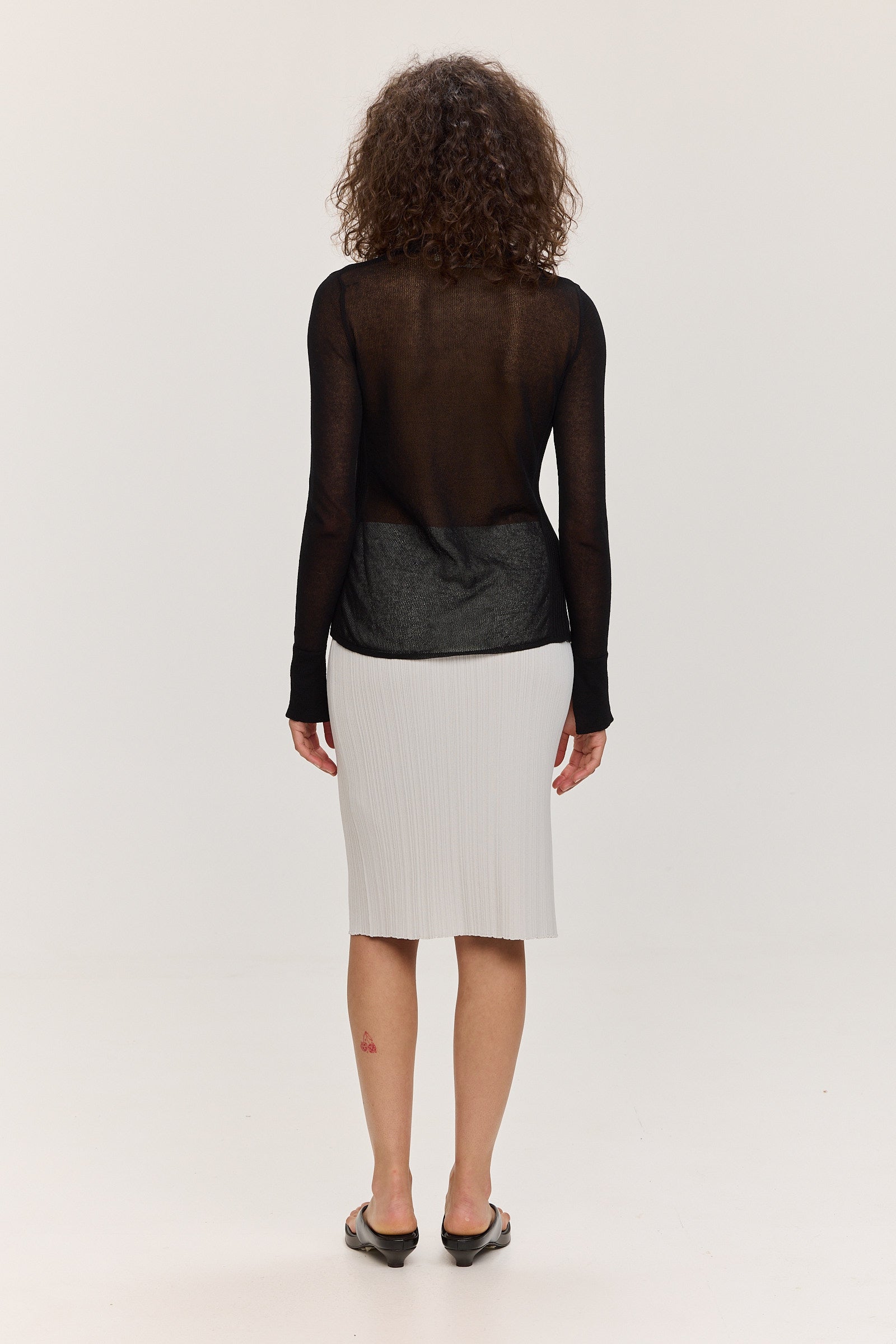 Cala Plissé Skirt - Ice