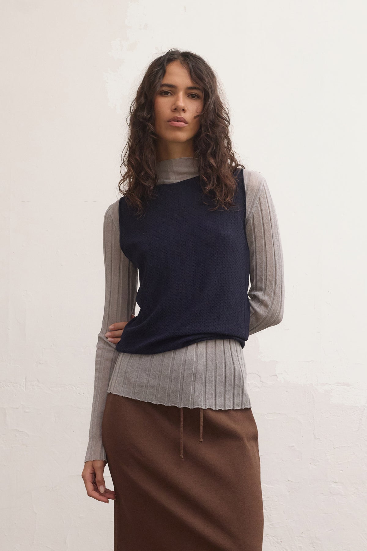 Cato Boatneck Top - Midnight