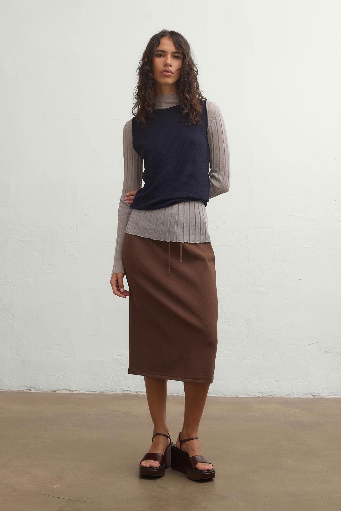 Cato Boatneck Top - Midnight
