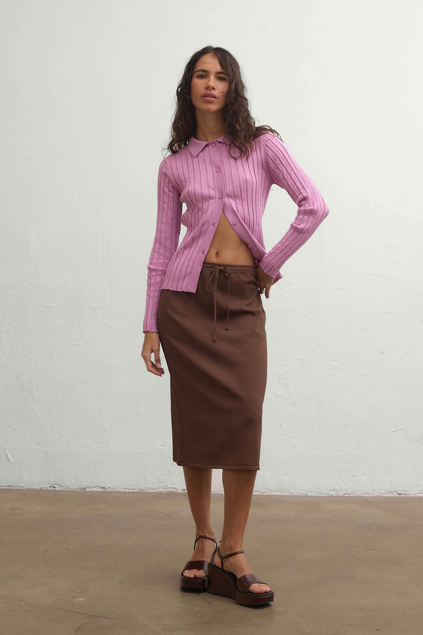 Amanzi Shirt - Orchid